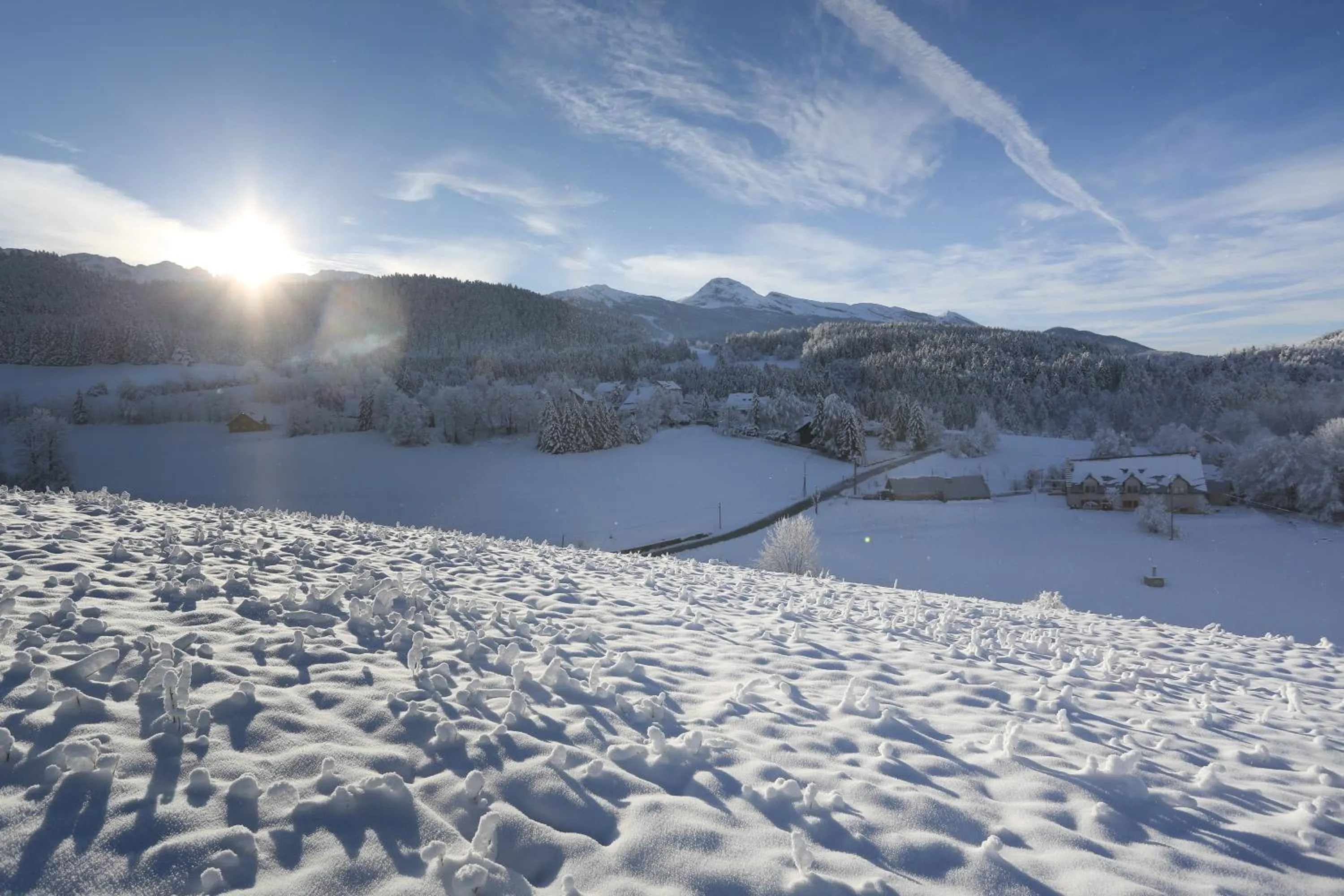 View (from property/room) in Val Lachard