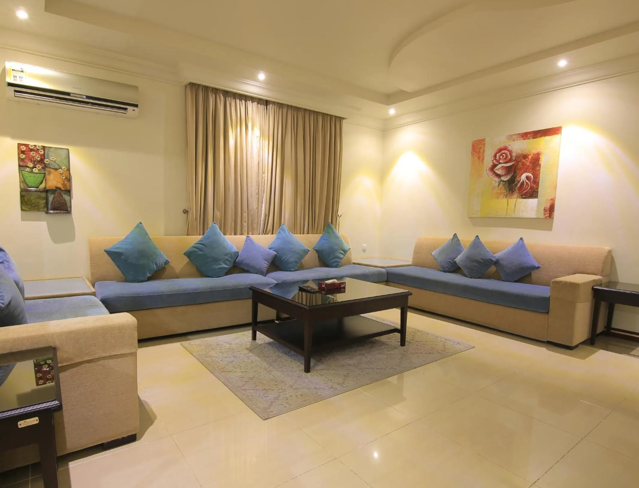 Living room in Meral Oasis Resort Taif