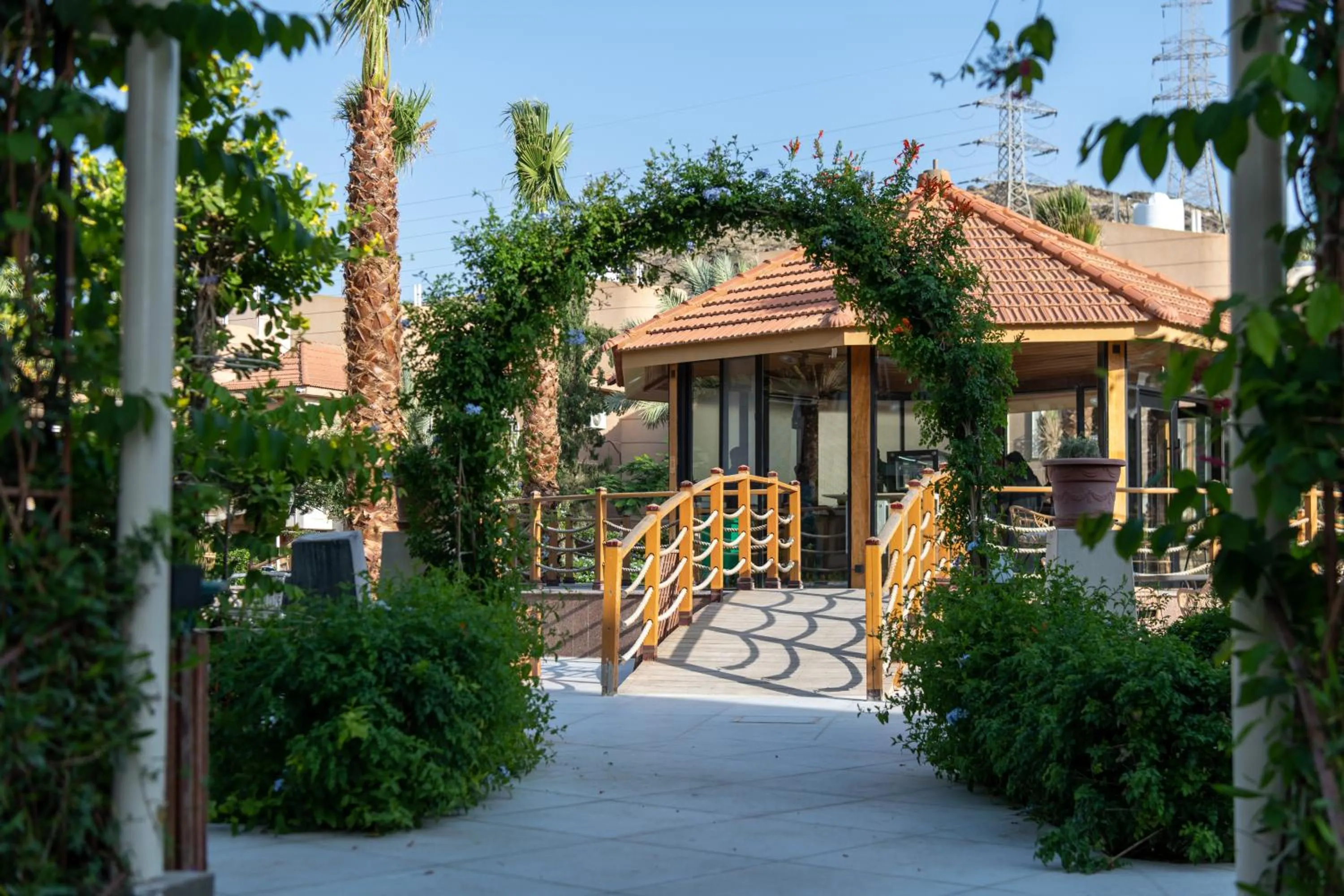 Spring in Meral Oasis Resort Taif