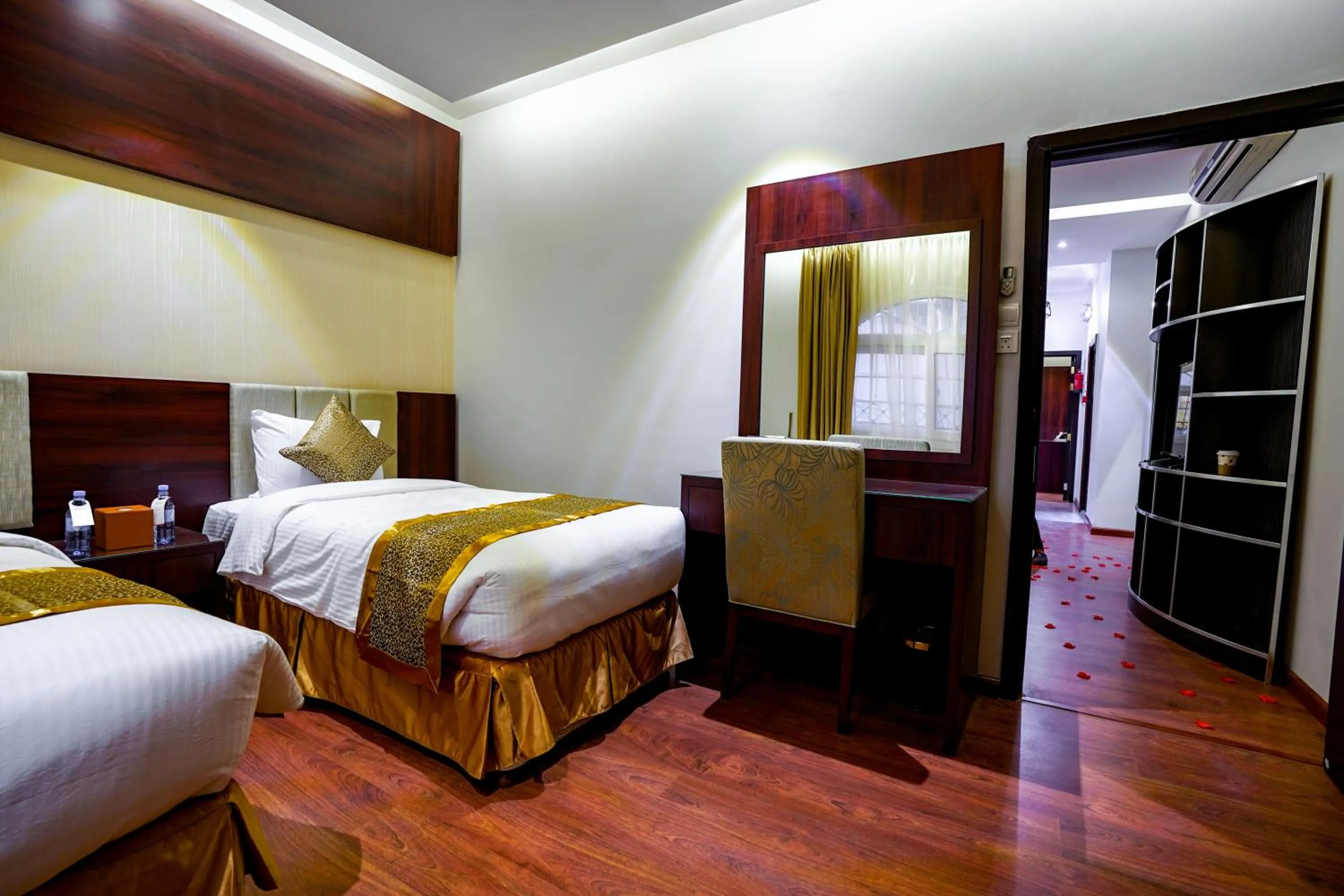 Bed in Meral Oasis Resort Taif