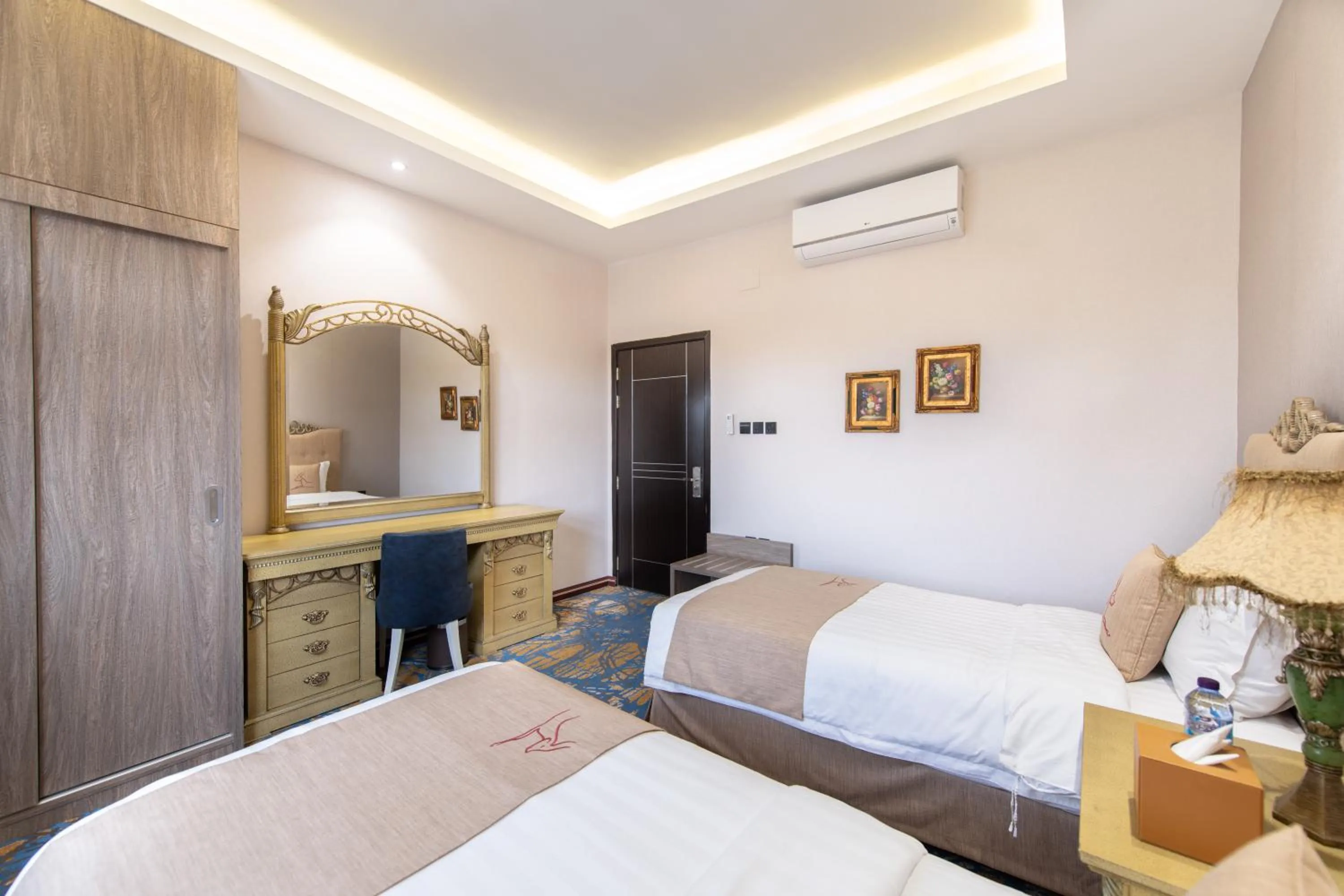 Bed in Meral Oasis Resort Taif