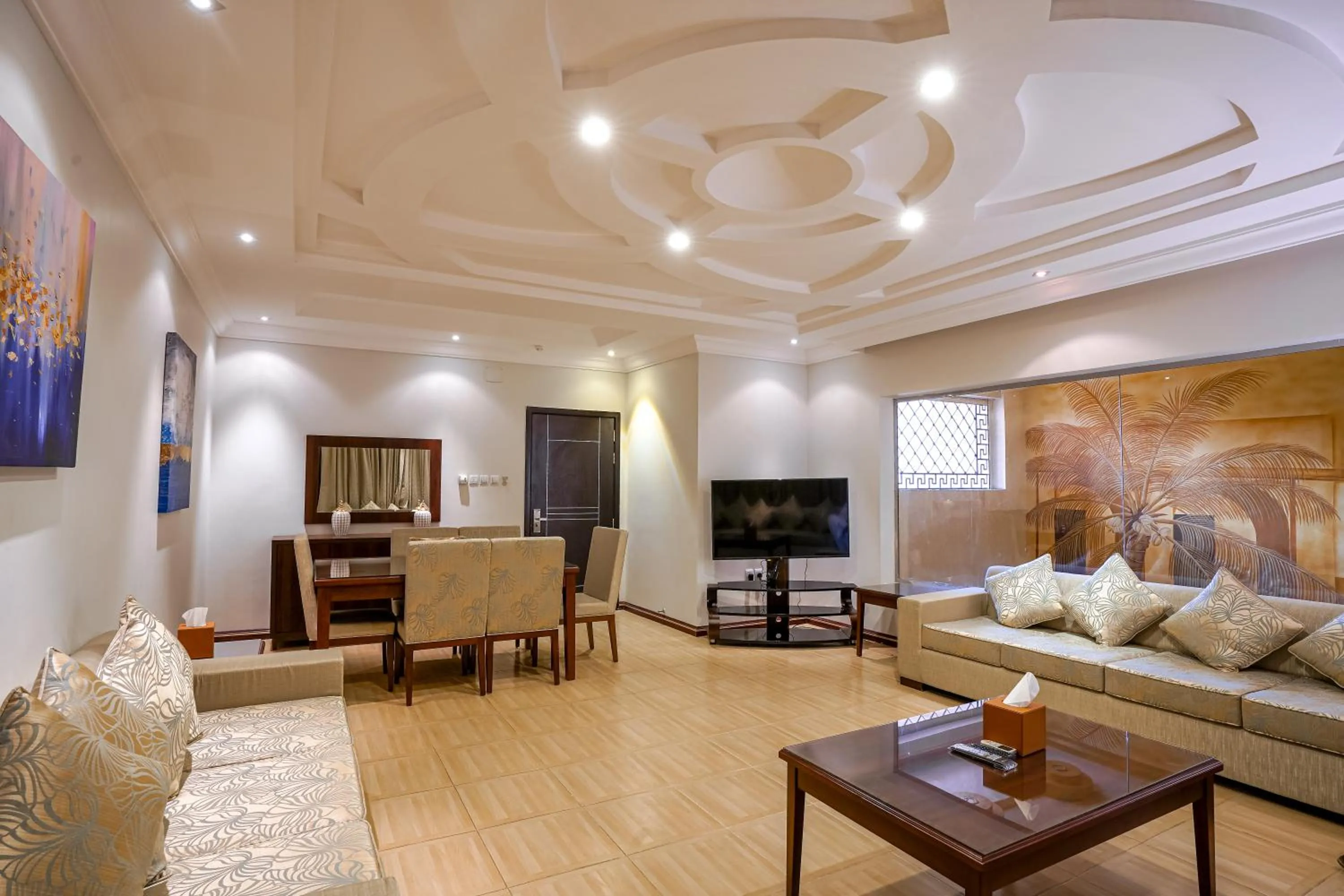 TV and multimedia in Meral Oasis Resort Taif