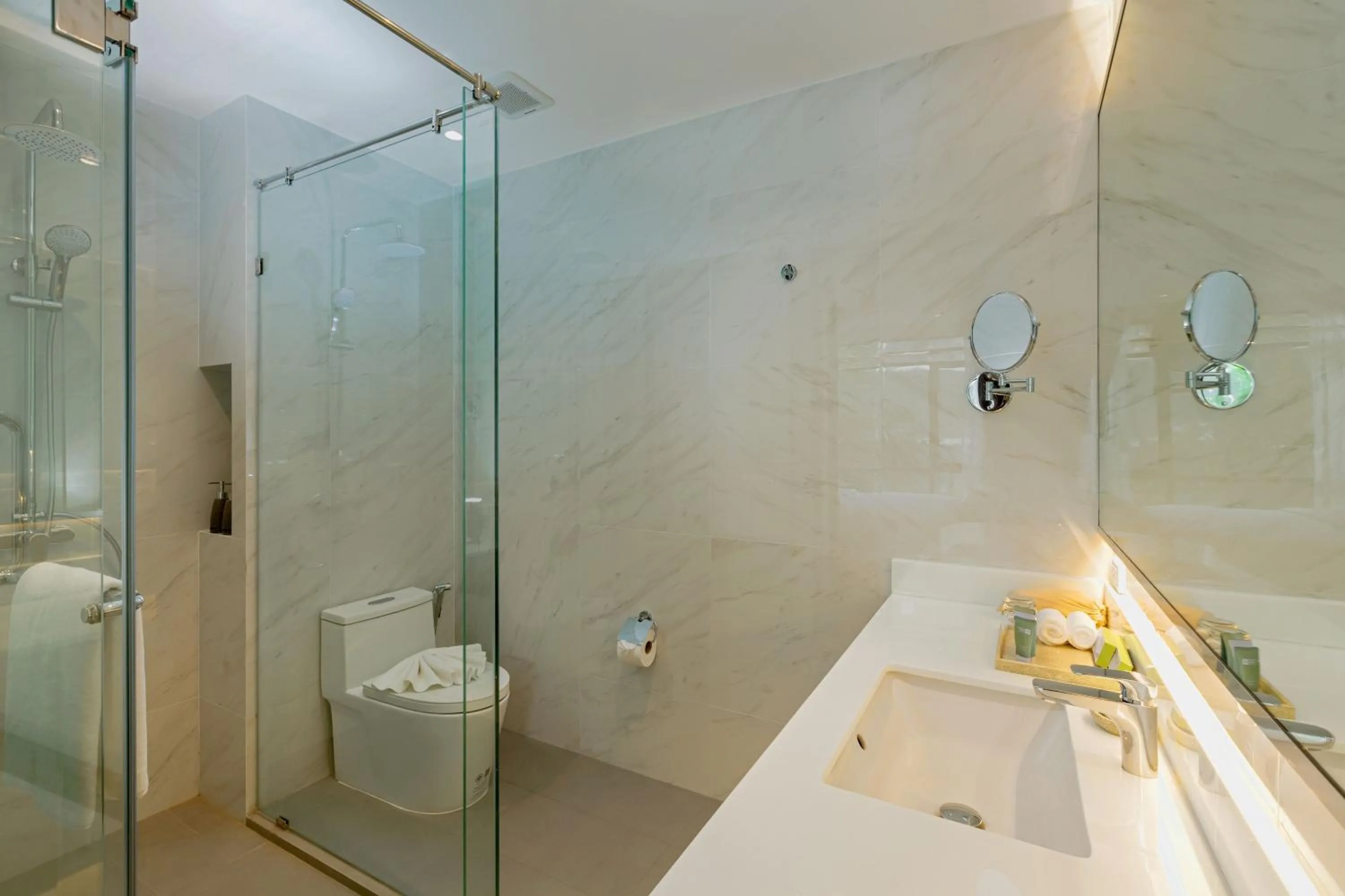 Shower in Wyndham Garden Naithon Phuket