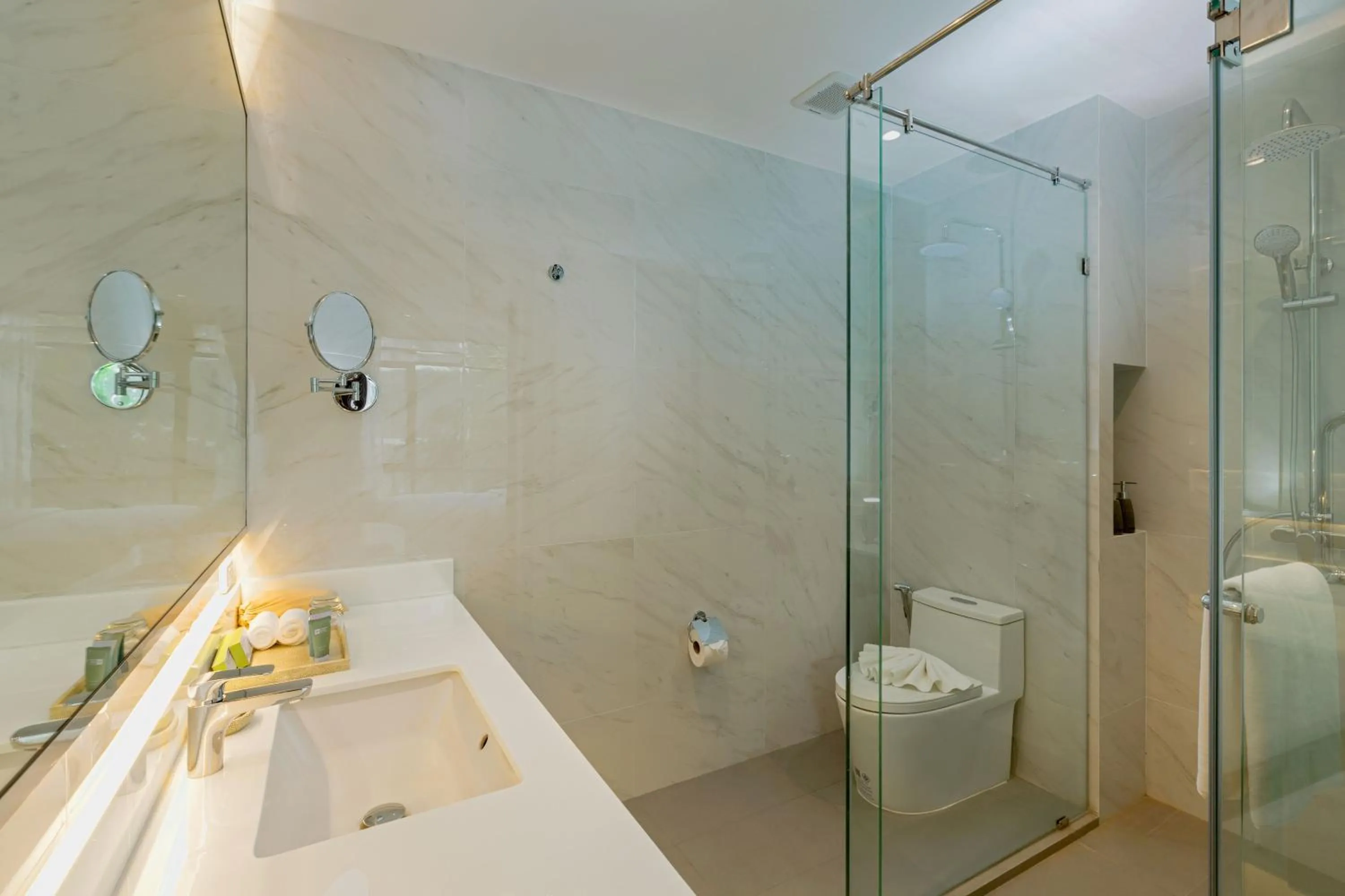 Shower in Wyndham Garden Naithon Phuket