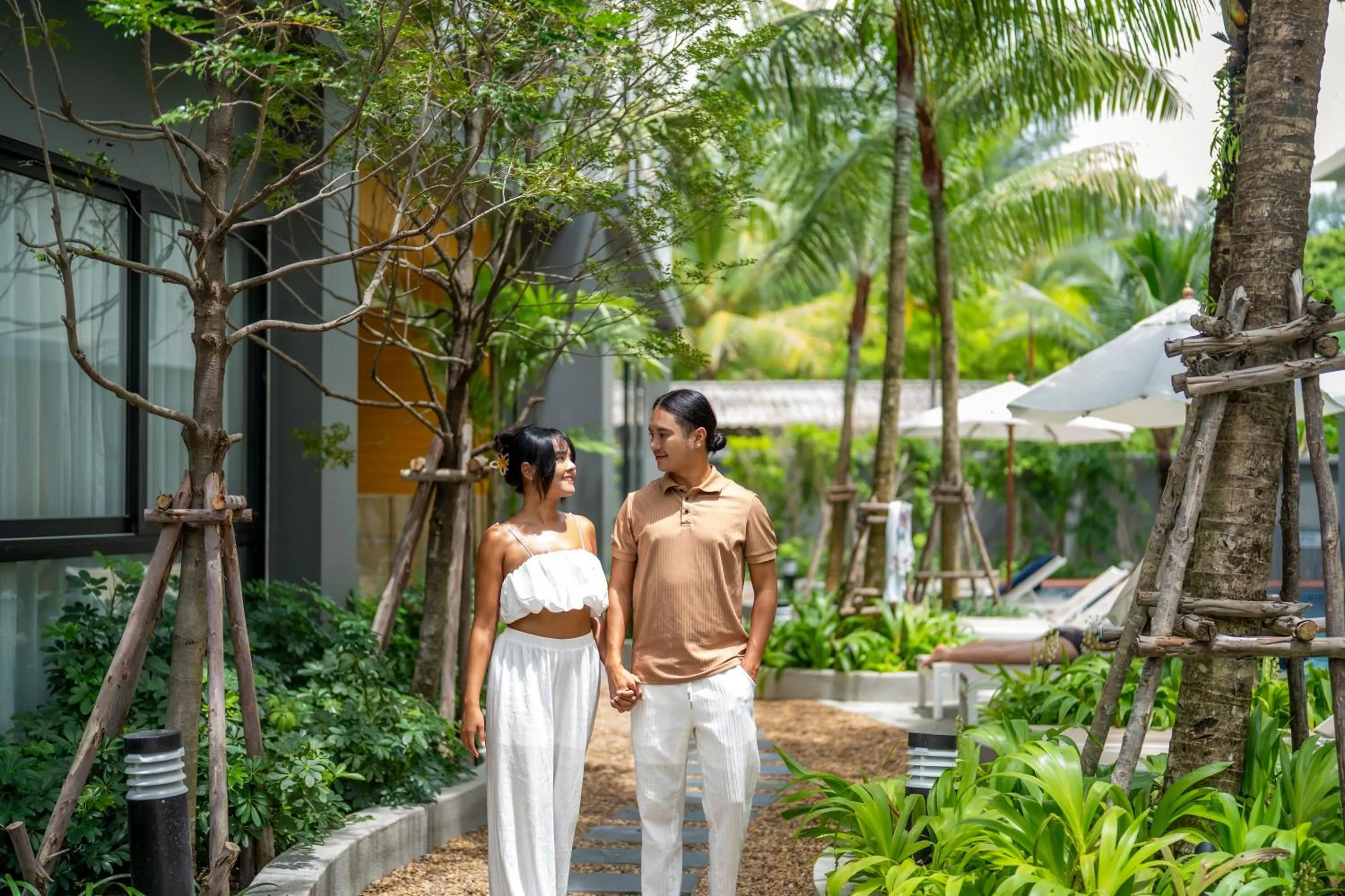 Natural landscape in Wyndham Garden Naithon Phuket