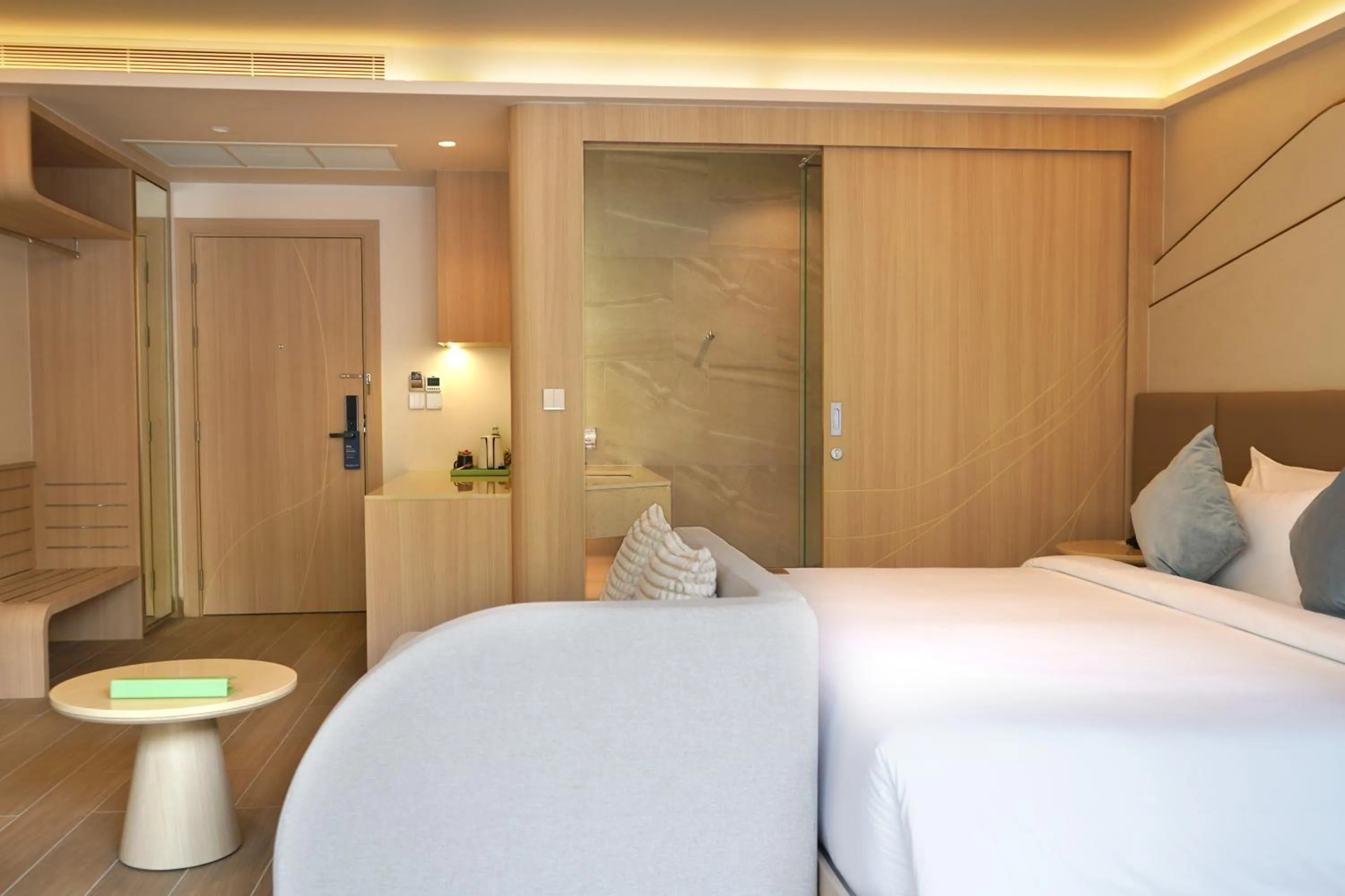 Bed in Wyndham Garden Naithon Phuket