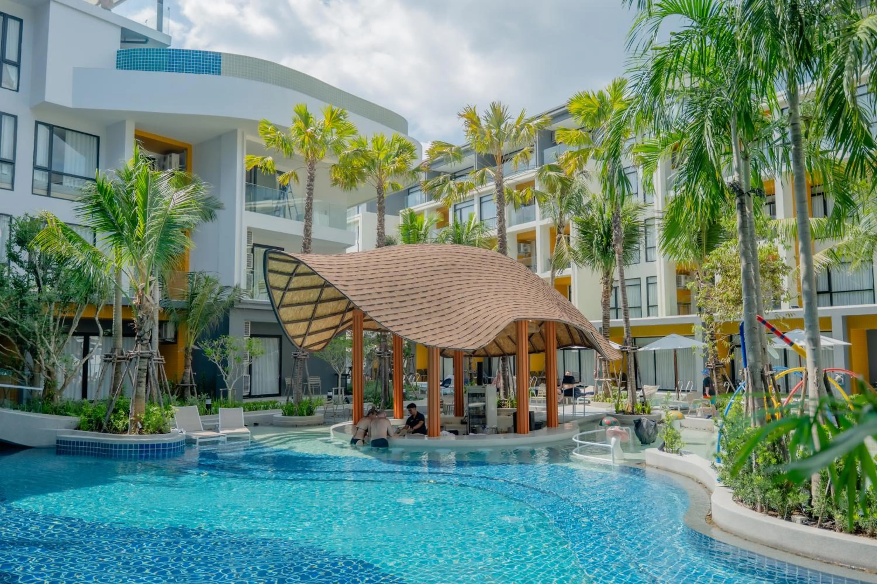 Property building in Wyndham Garden Naithon Phuket