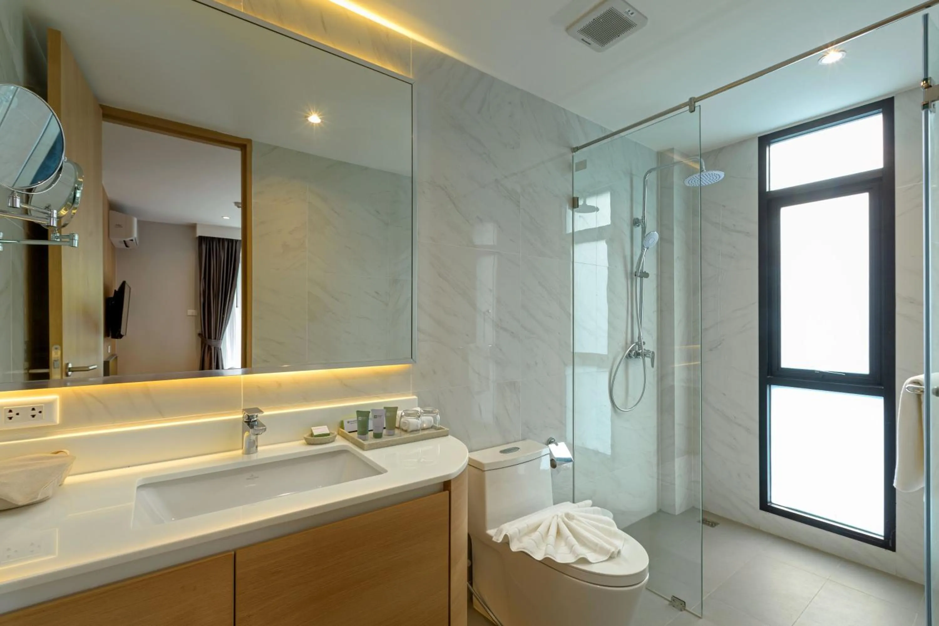 Bathroom in Wyndham Garden Naithon Phuket