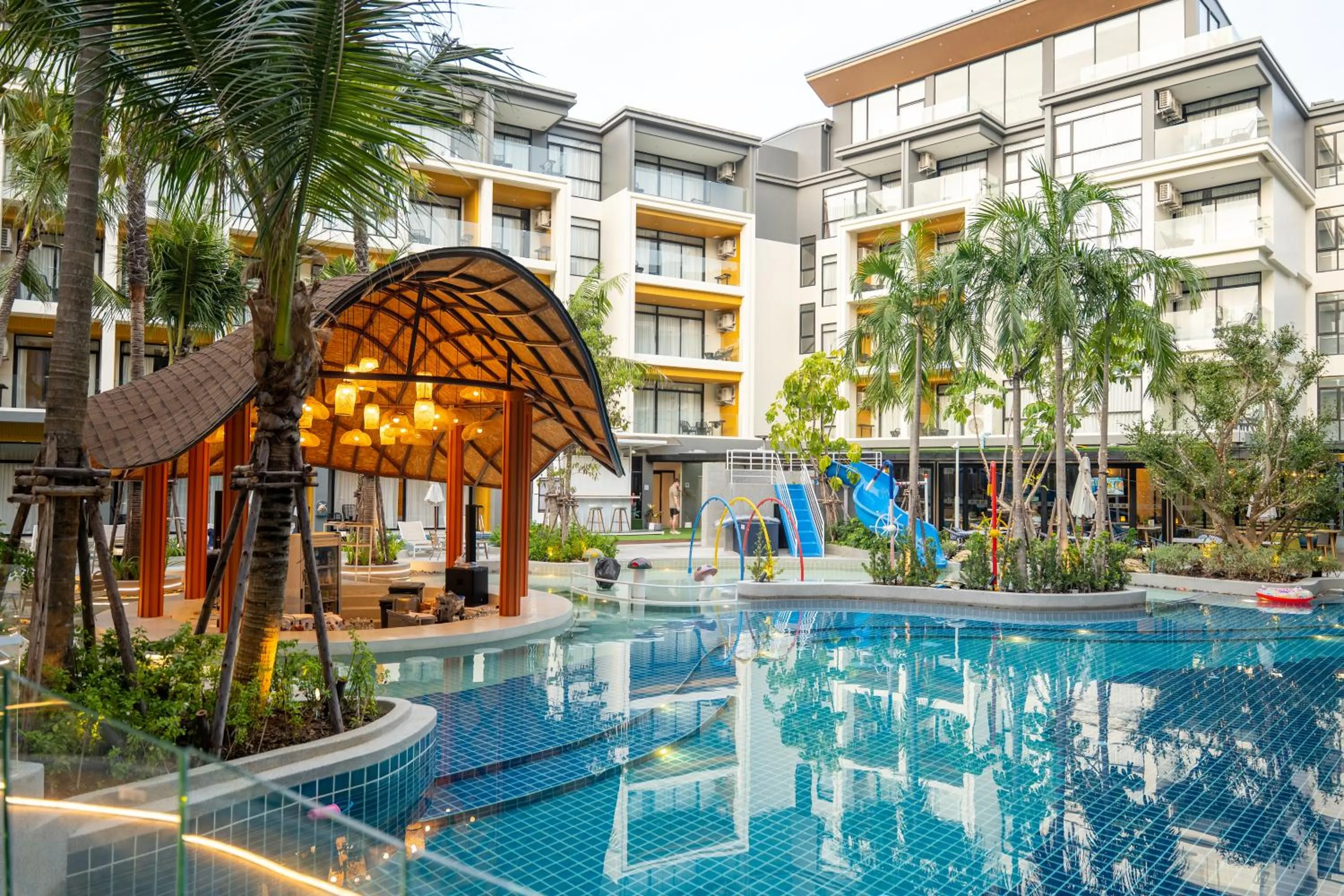 Property building in Wyndham Garden Naithon Phuket