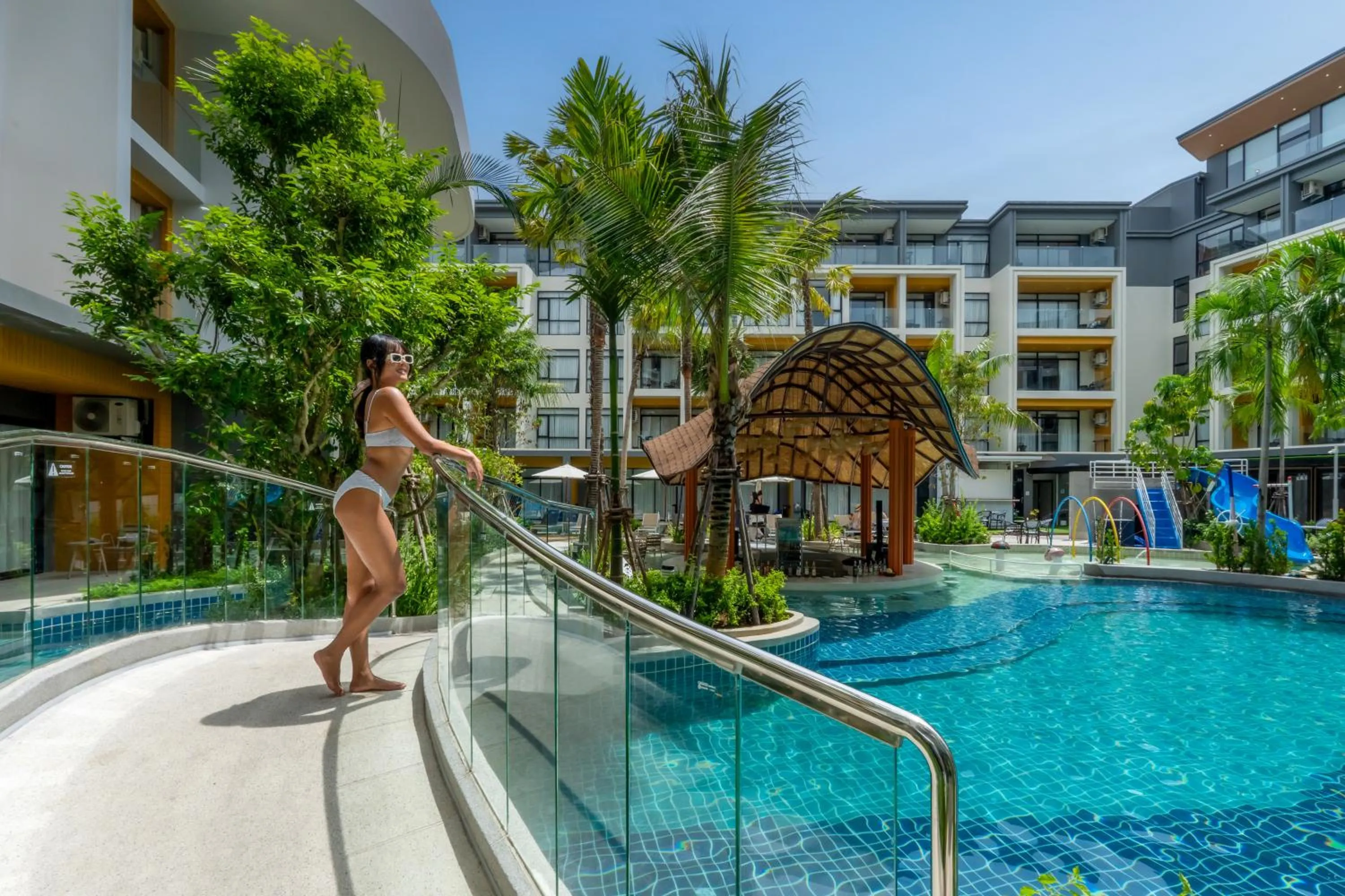 Property building in Wyndham Garden Naithon Phuket