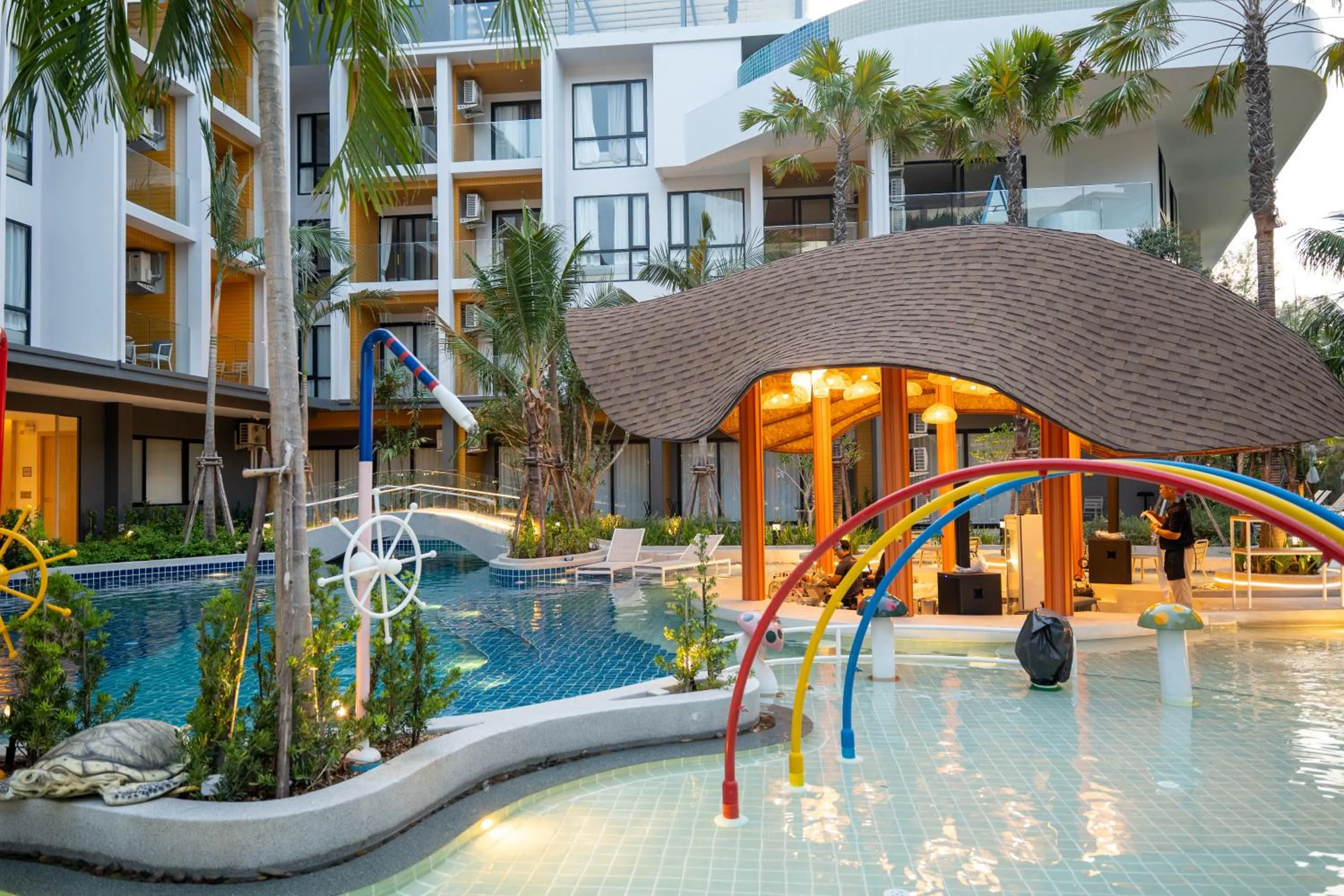 Property building in Wyndham Garden Naithon Phuket