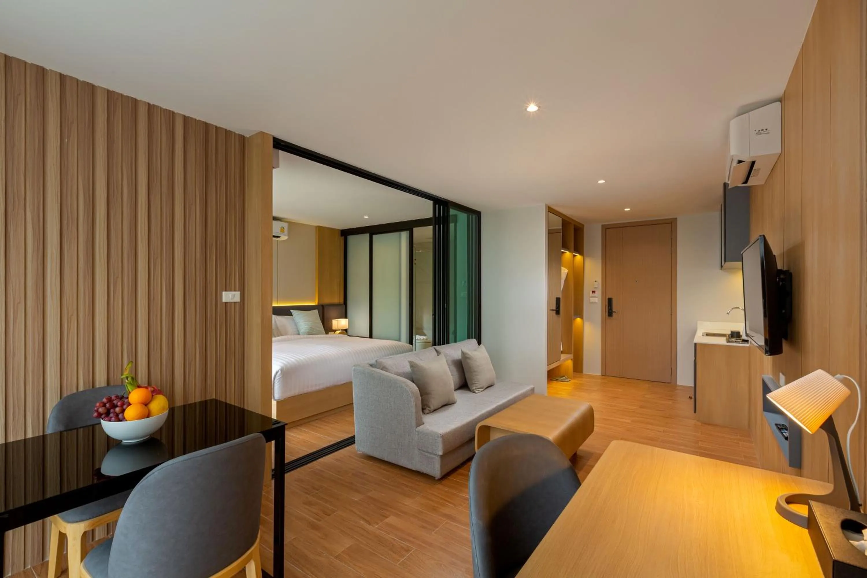Bed in Wyndham Garden Naithon Phuket