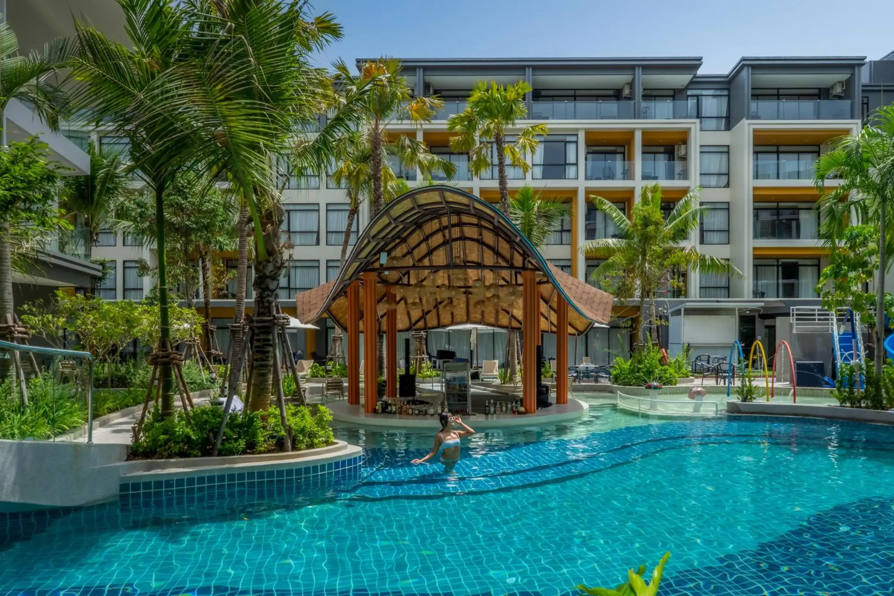 Property building in Wyndham Garden Naithon Phuket Property building in Wyndham Garden Naithon Phuket
