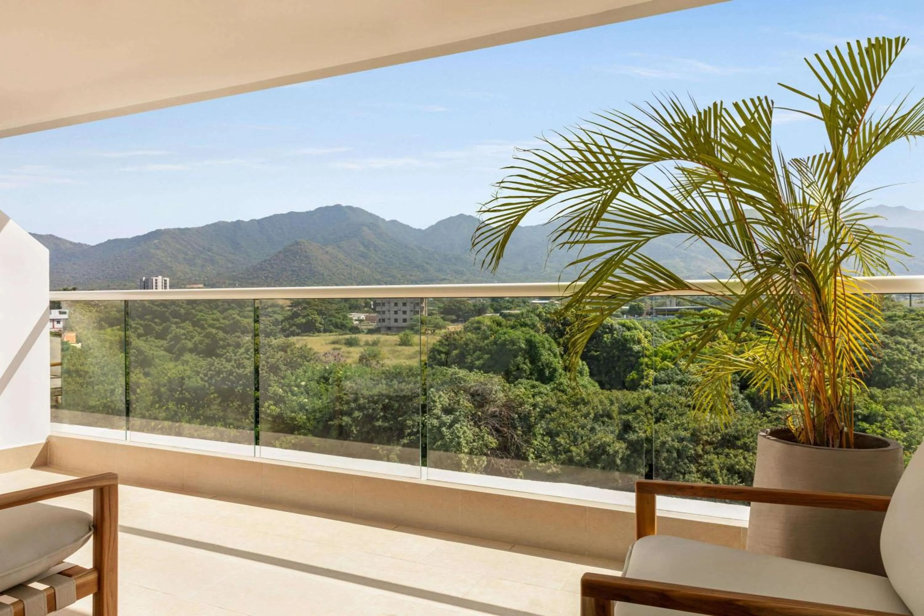 Natural landscape in Wyndham Residences Santa Marta Aluna Beach Club