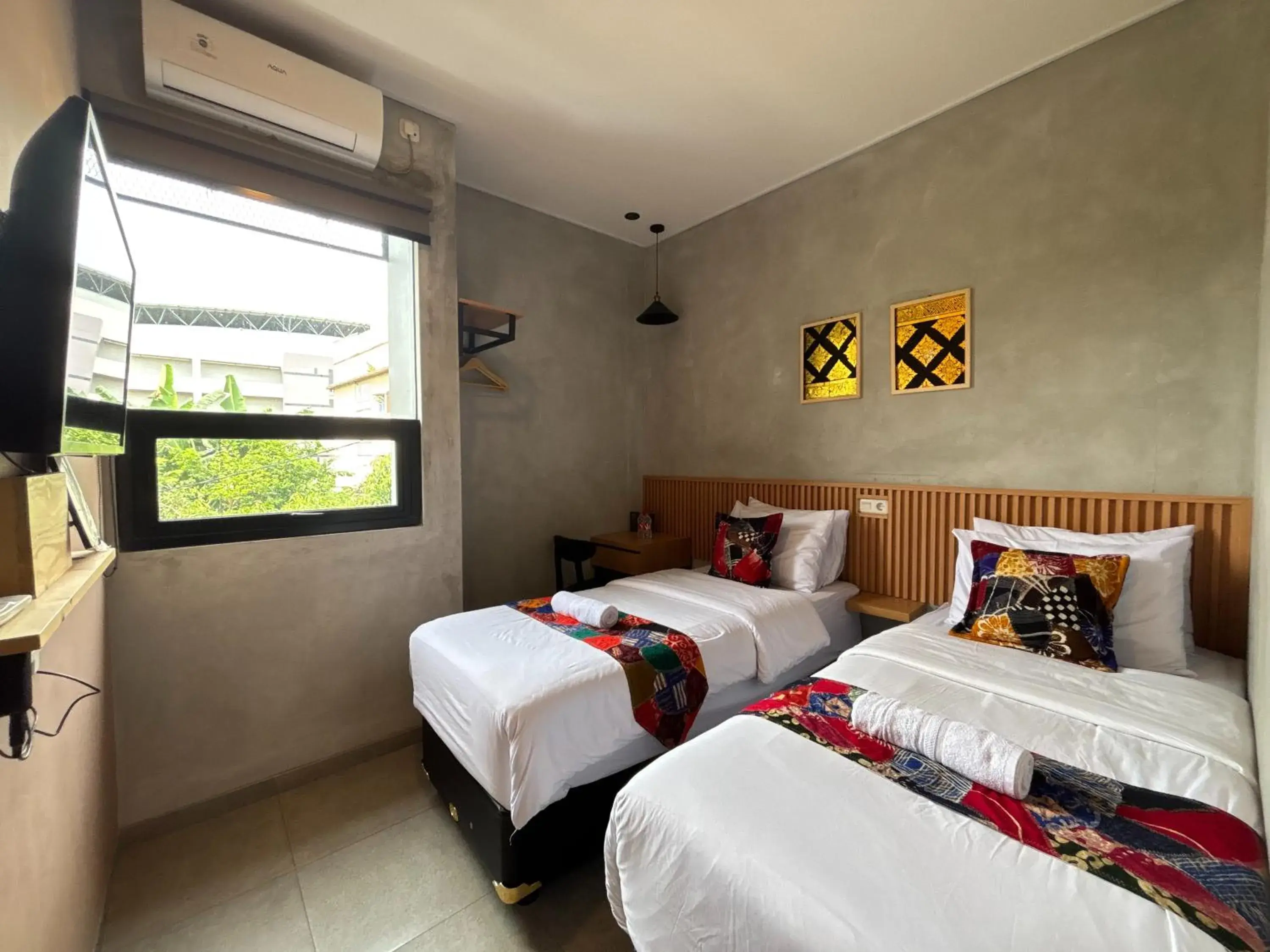 Twin Room in The Cluster Harris Twin Room in The Cluster Harris