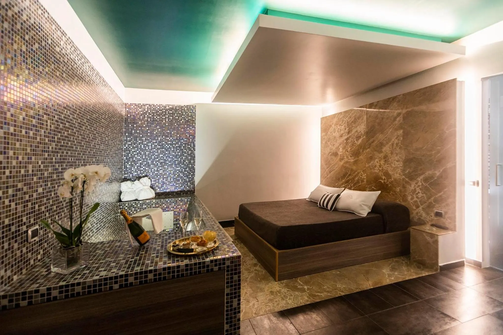 Bed in Hotel Tiro a Volo