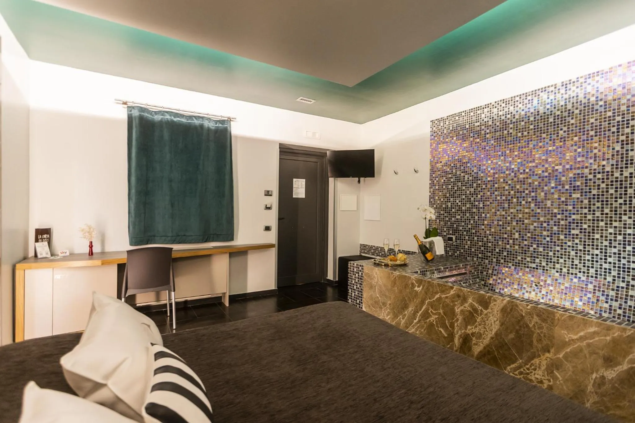 Bed in Hotel Tiro a Volo