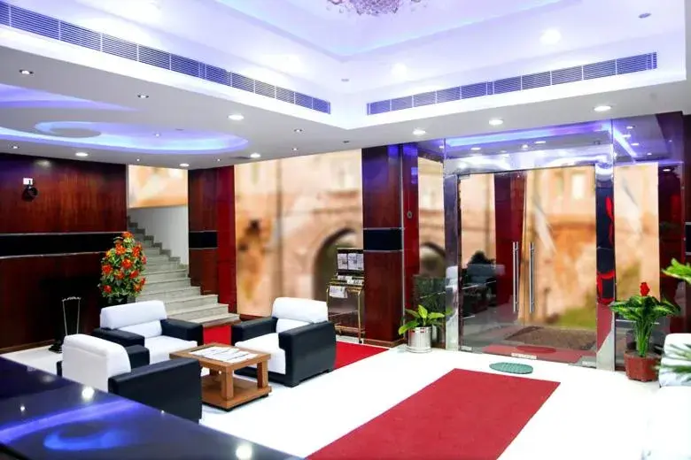 Lobby or reception in Hotel Hiton Lobby or reception in Hotel Hiton