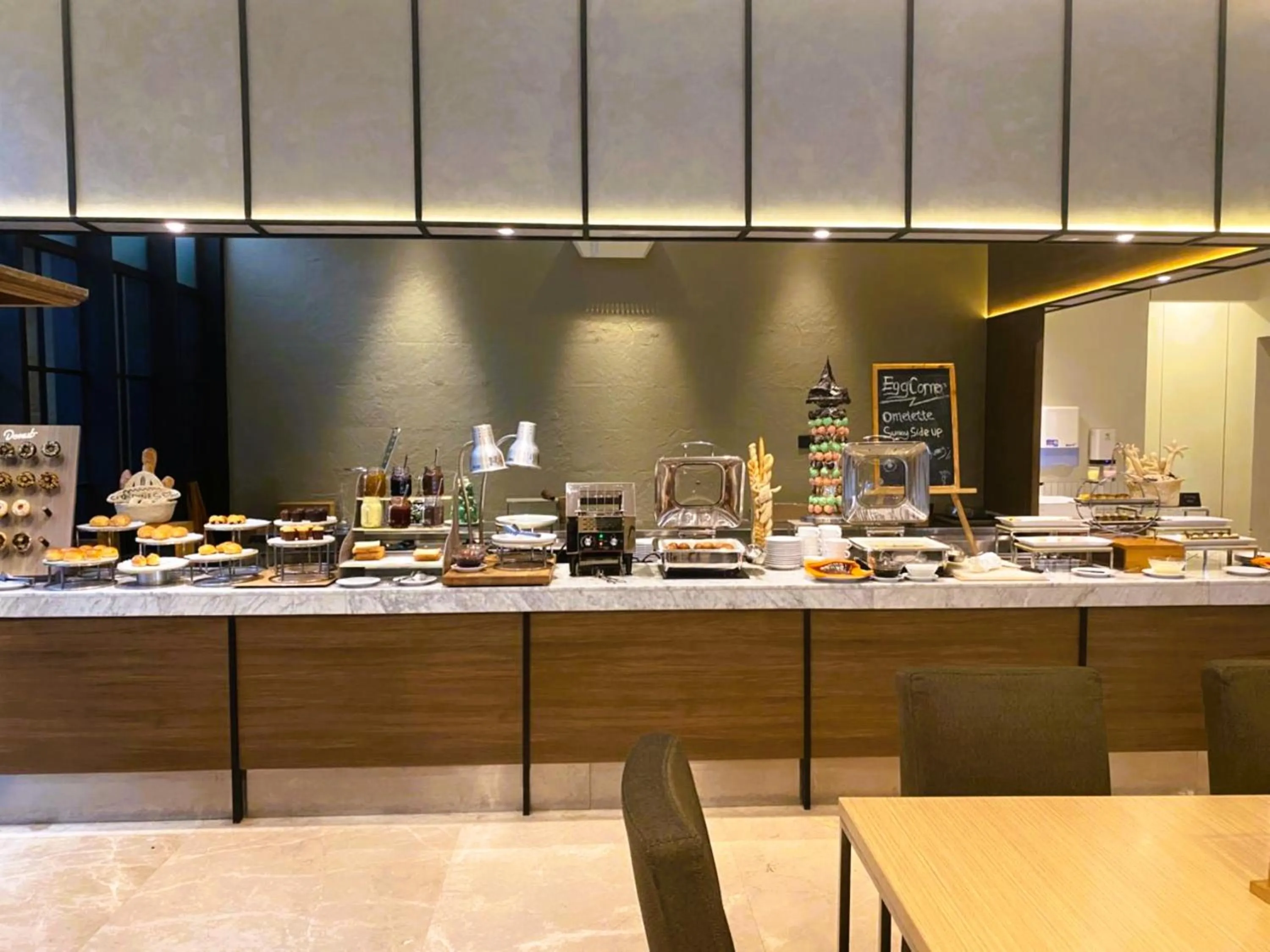Breakfast in Citadines Connect Airport Jakarta Hotel