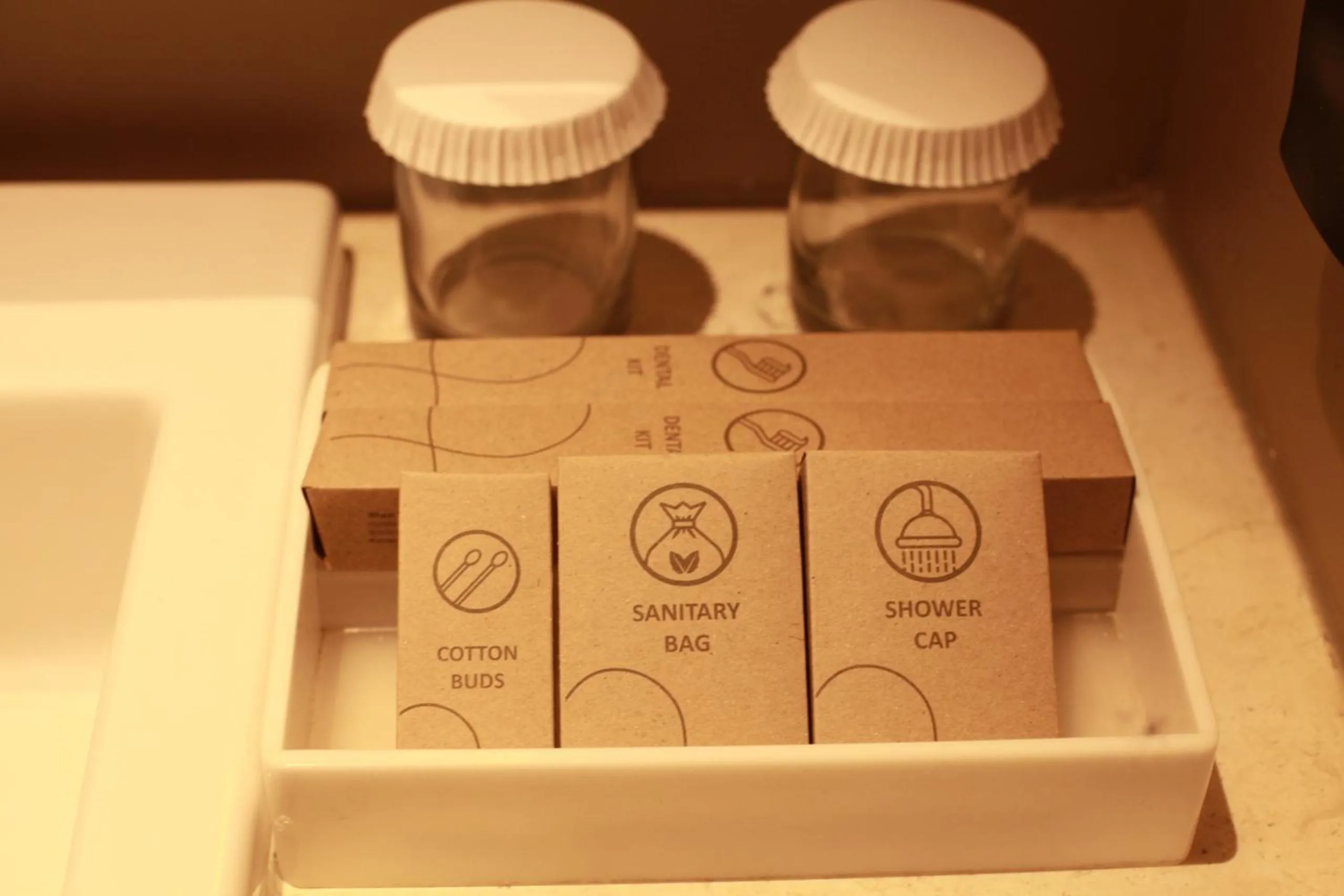 Bathroom in Citadines Connect Airport Jakarta Hotel