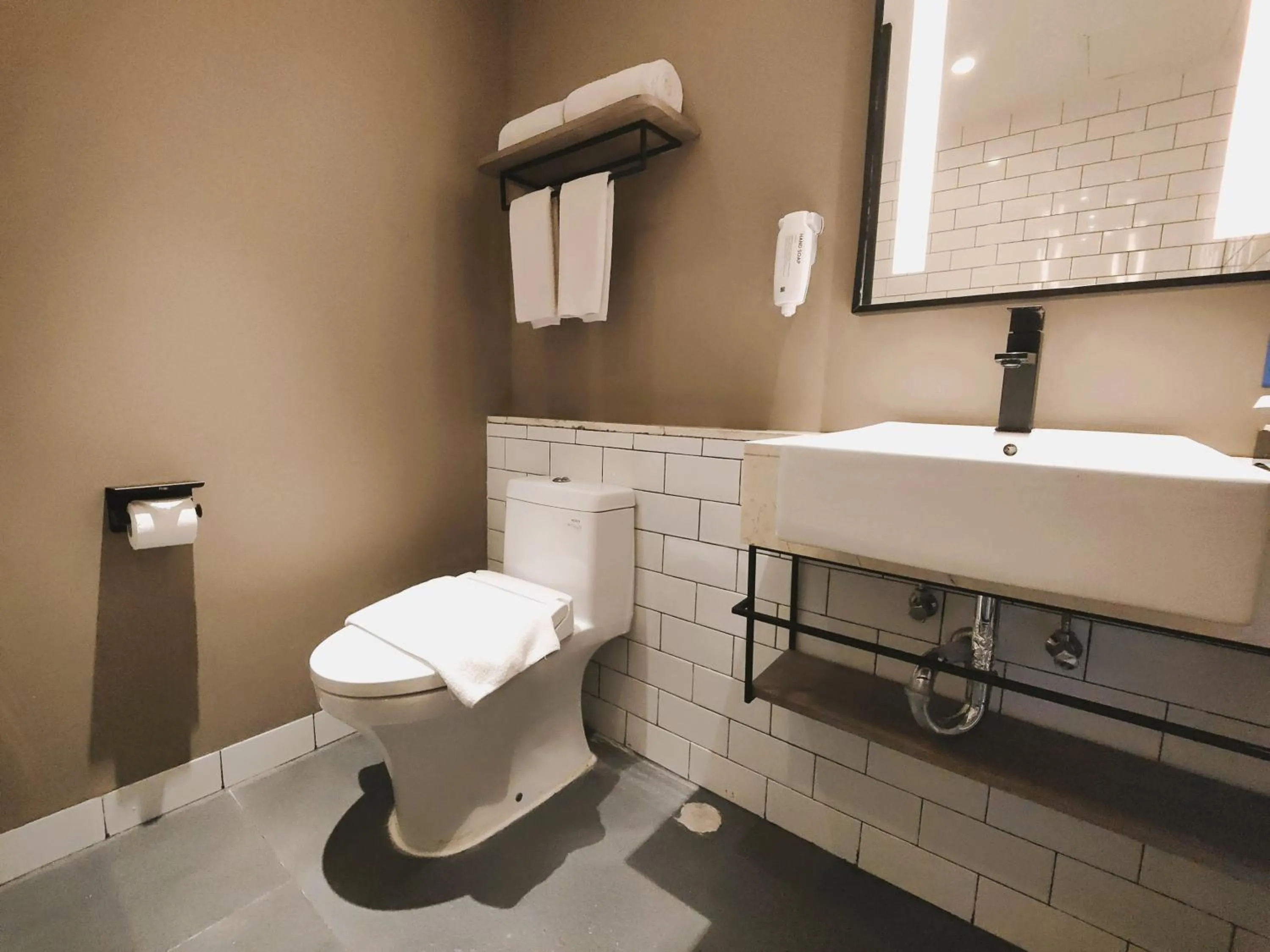 Bathroom in Citadines Connect Airport Jakarta Hotel