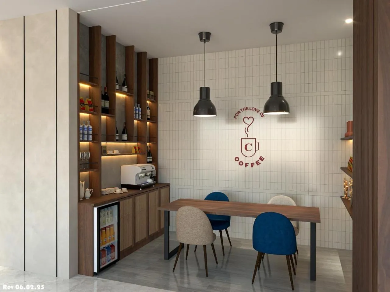 Dining area in Citadines Connect Airport Jakarta Hotel