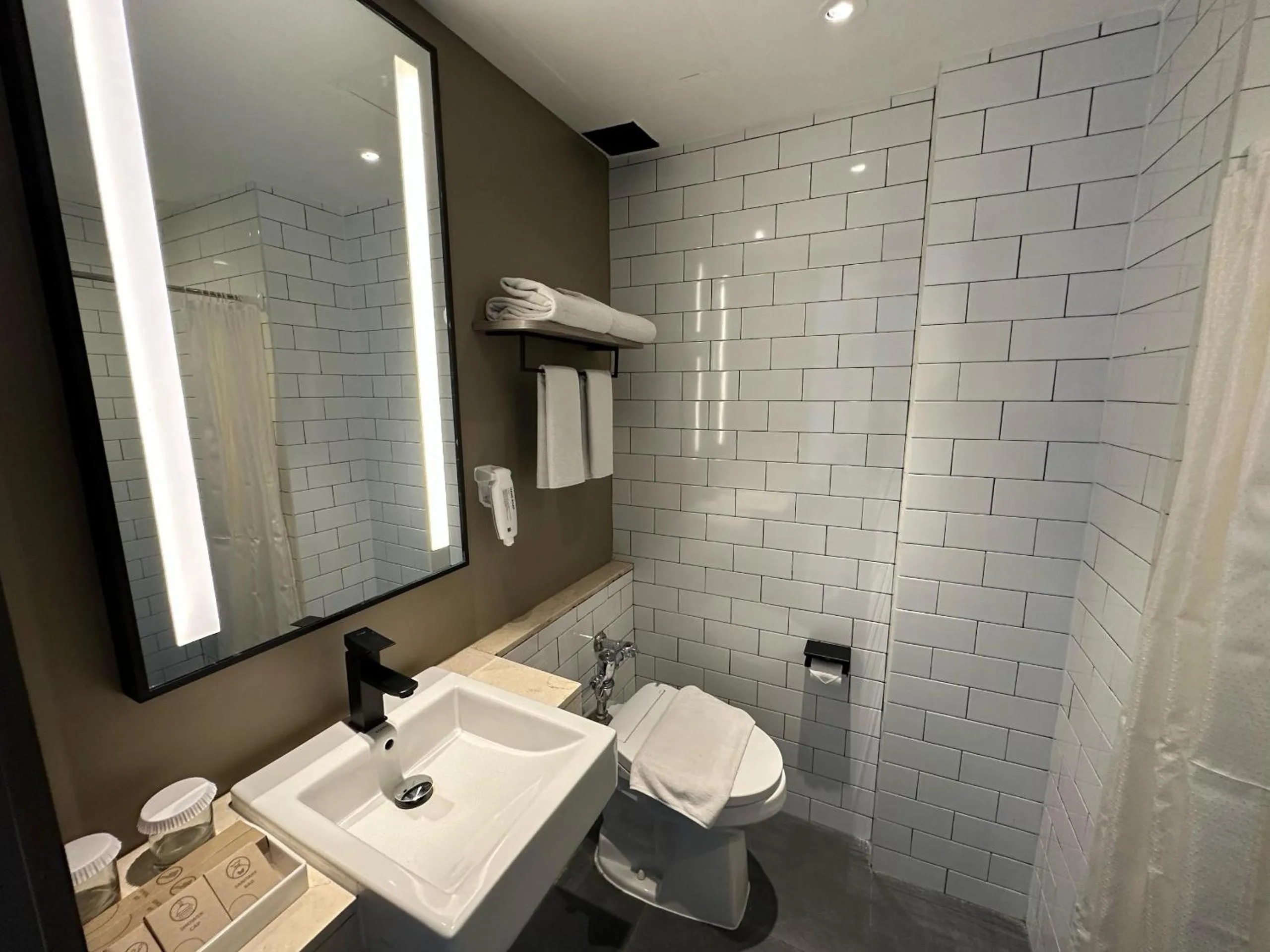 Bathroom in Citadines Connect Airport Jakarta Hotel