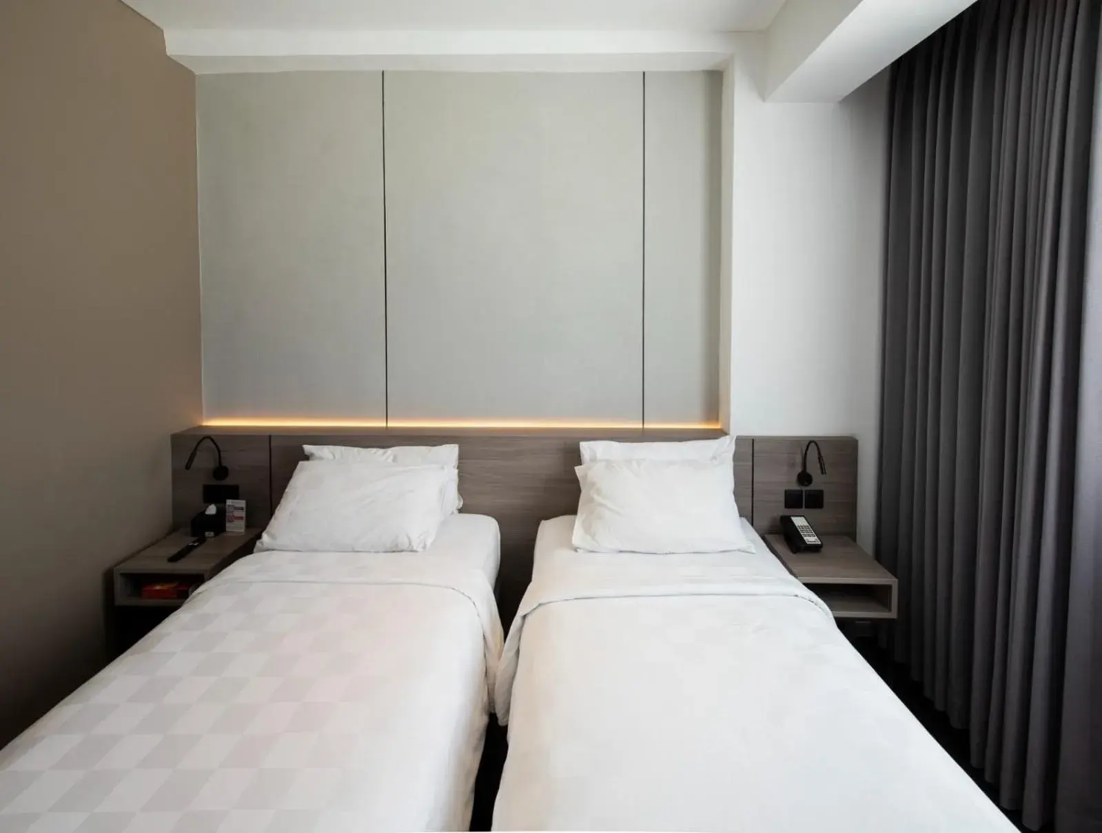 Bedroom, Bed in Citadines Connect Airport Jakarta Hotel Bedroom, Bed in Citadines Connect Airport Jakarta Hotel