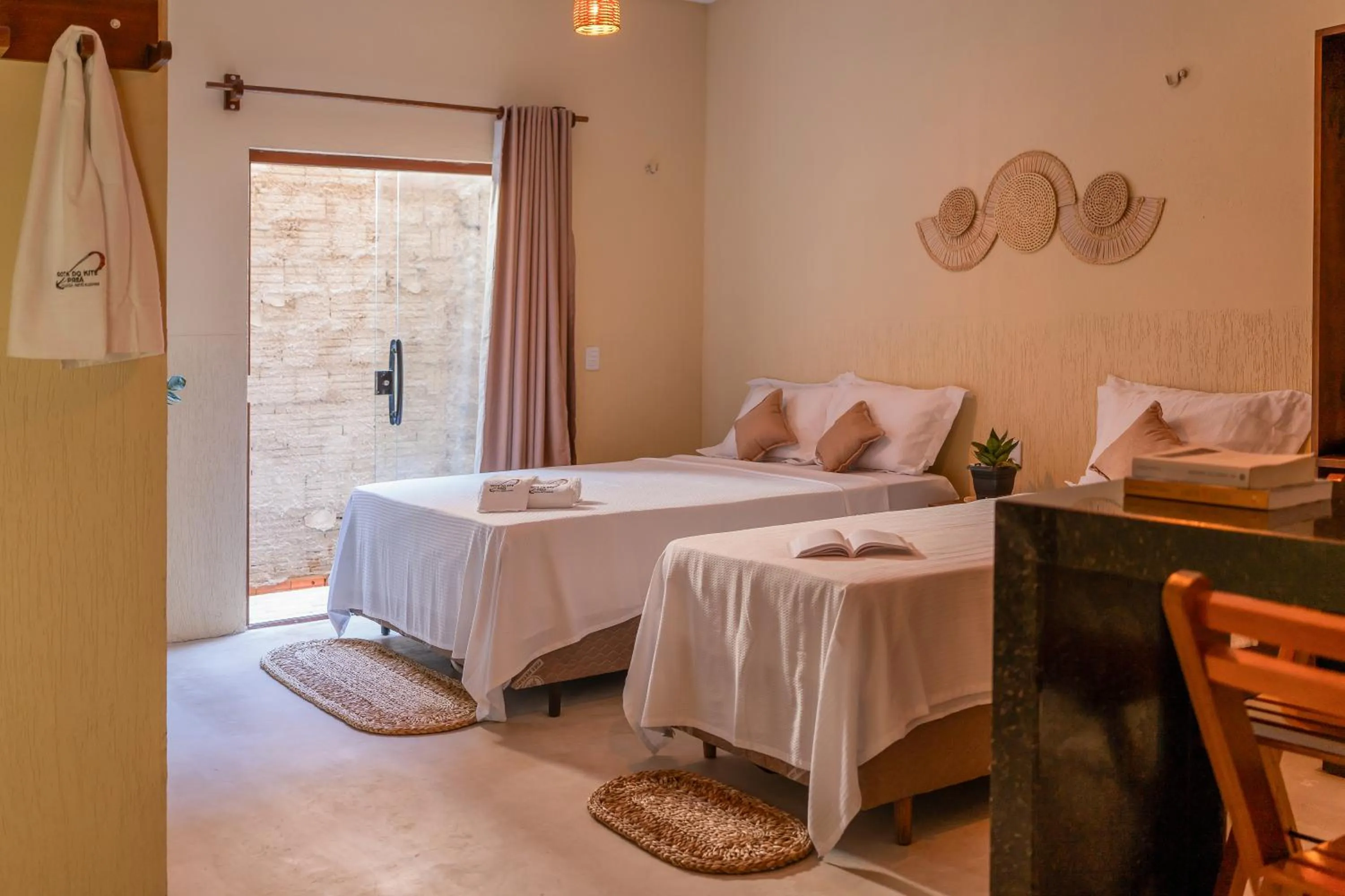 Bed in Pousada Rota do Kite Preá