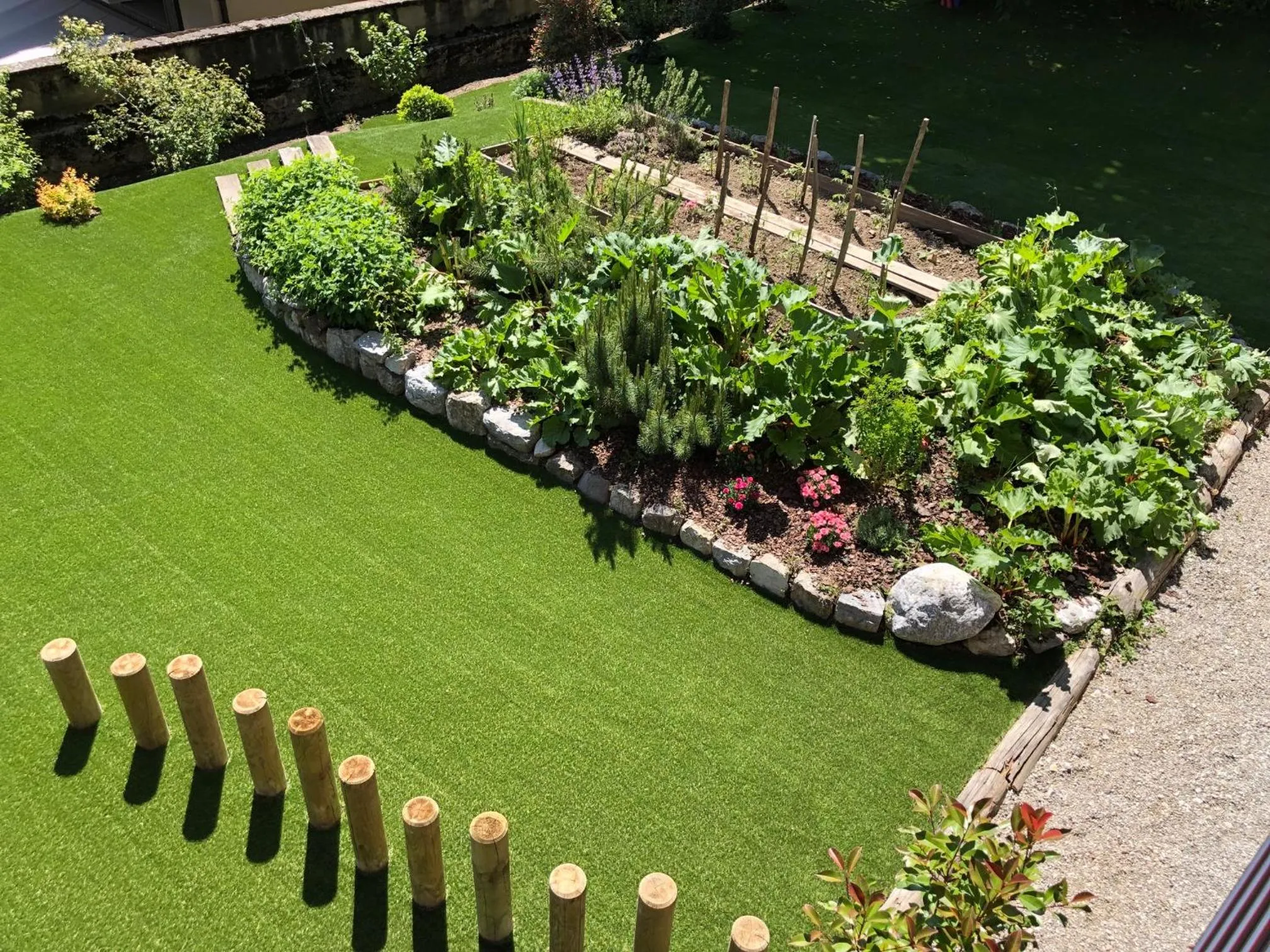 Garden in Chalet Christine