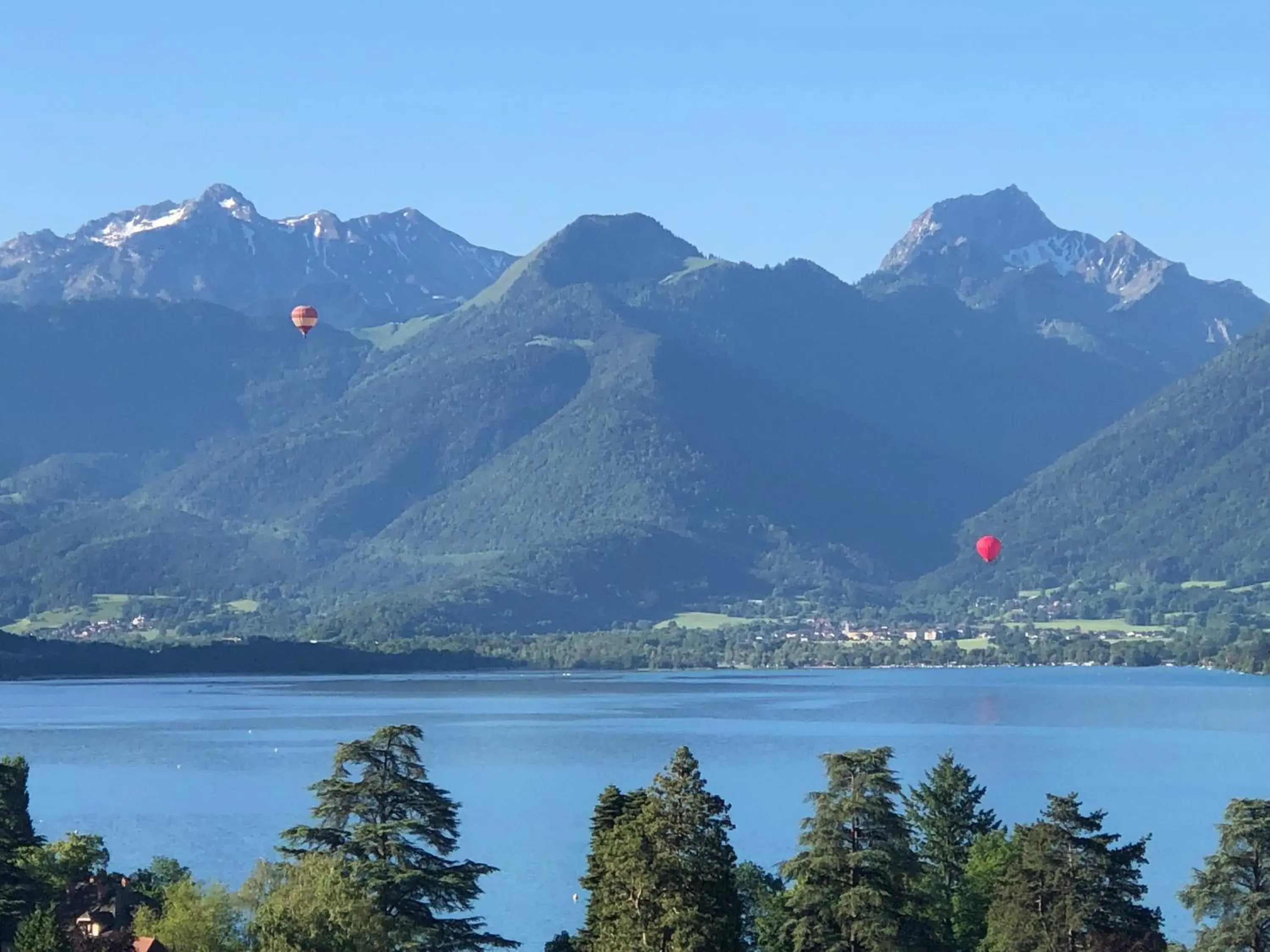 Lake view in Chalet Christine Lake view in Chalet Christine