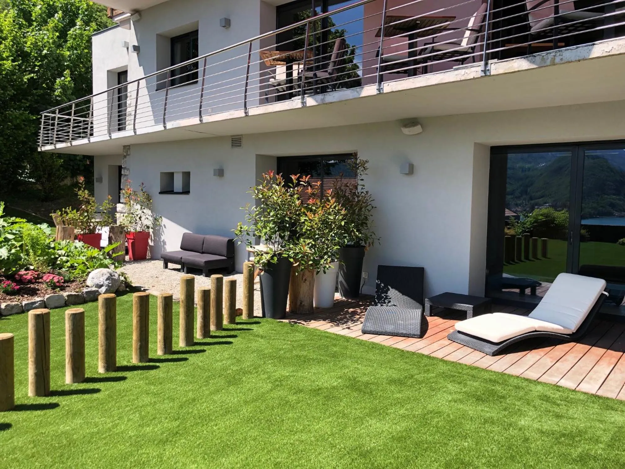 Patio in Chalet Christine