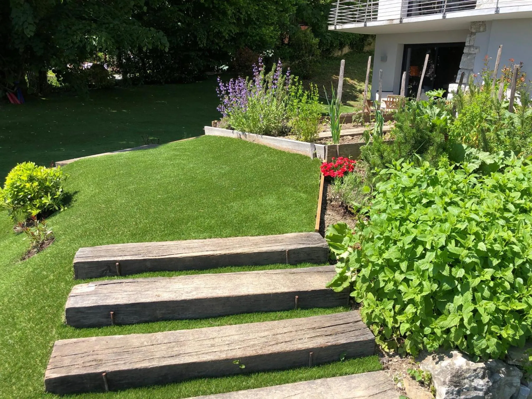 Garden in Chalet Christine