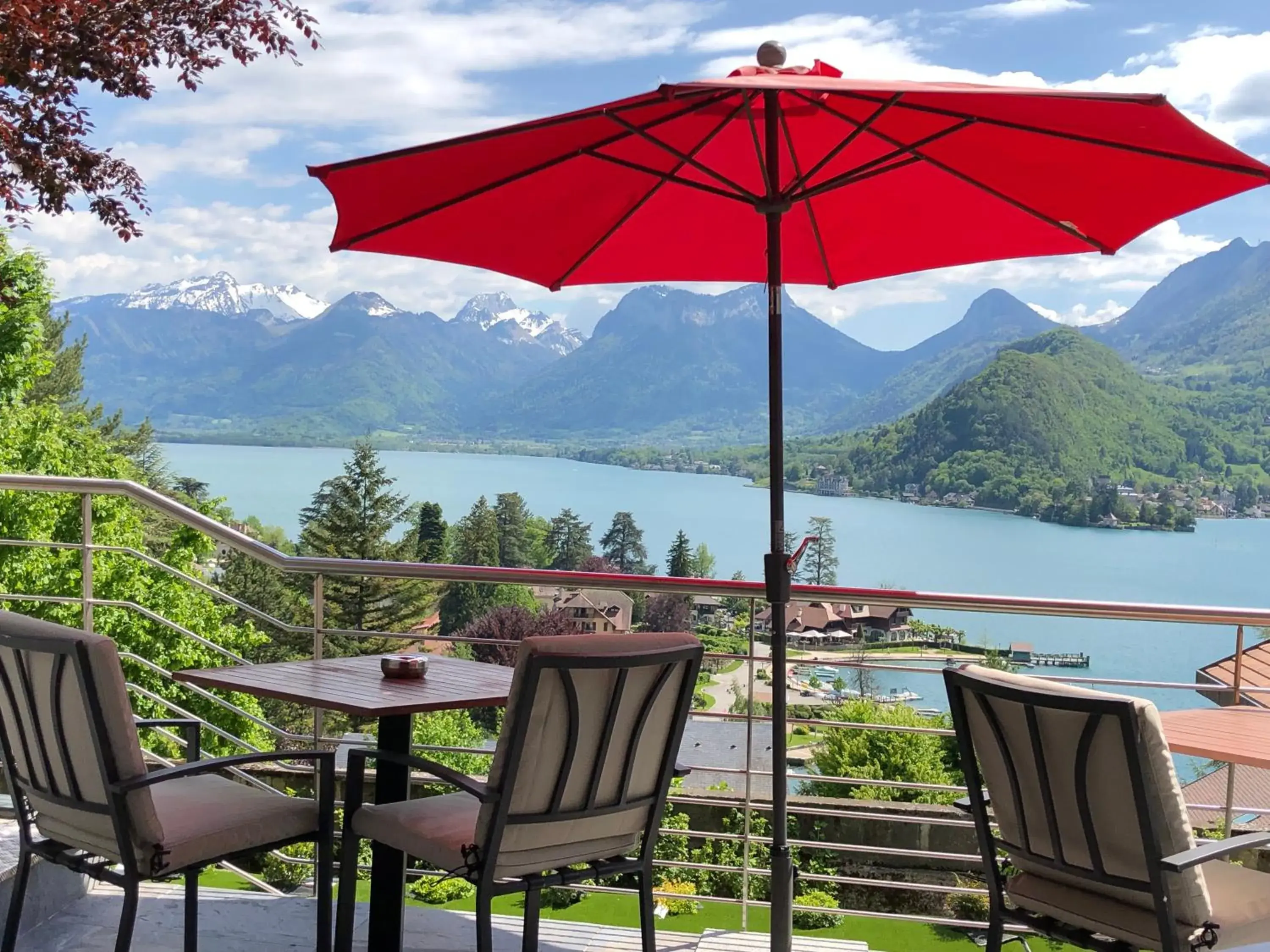 Lake view in Chalet Christine Lake view in Chalet Christine