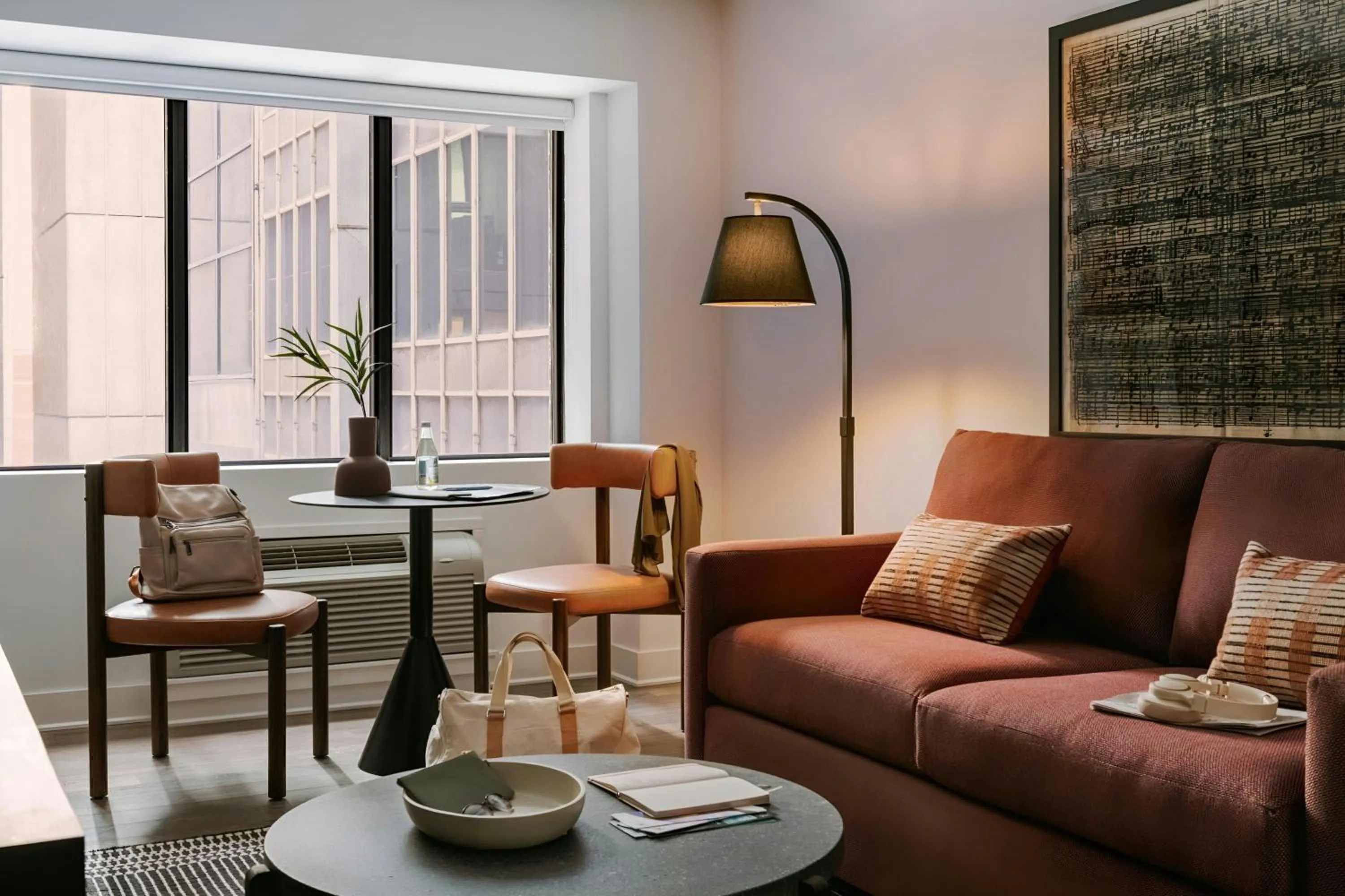 Living room in Sonder by Marriott Bonvoy Arlo Apartments Downtown