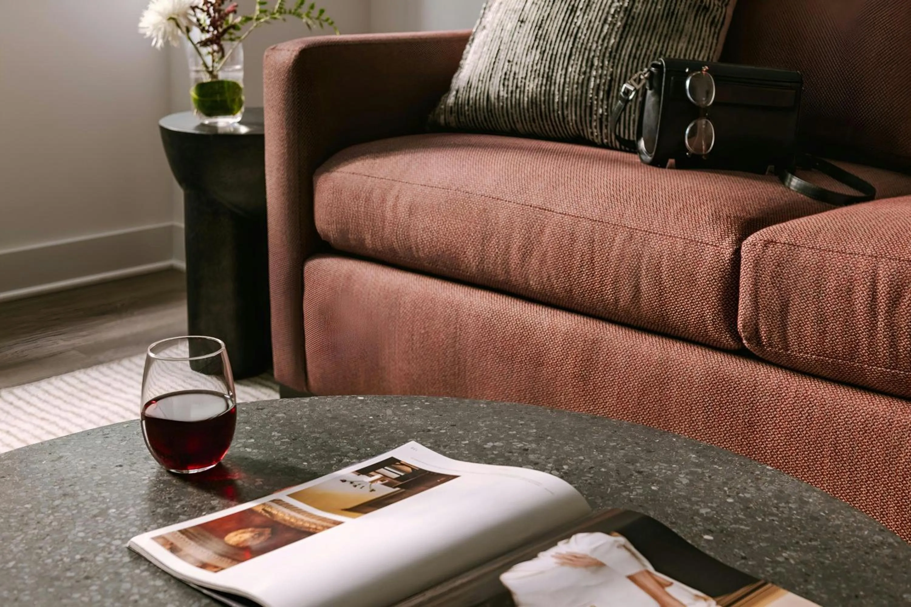 Living room in Sonder by Marriott Bonvoy Arlo Apartments Downtown