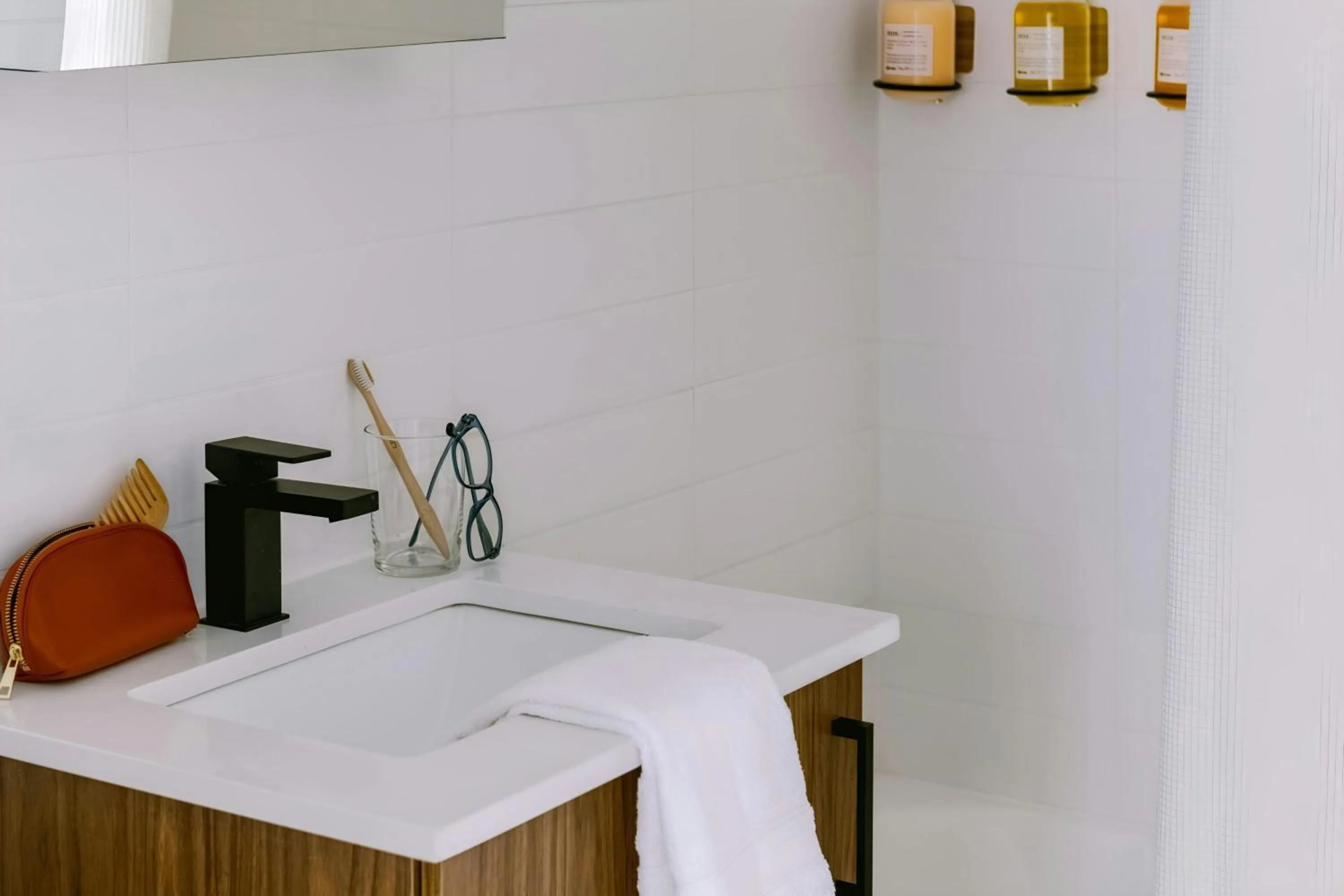 Bathroom in Sonder by Marriott Bonvoy Arlo Apartments Downtown