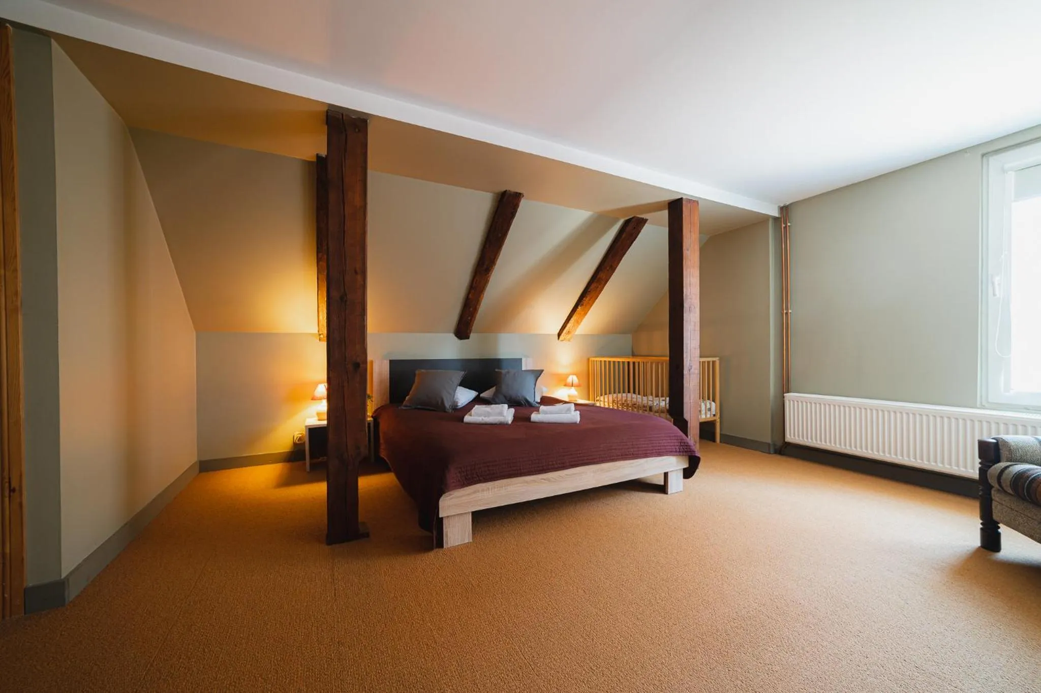 Bed in Jēkaba sēta