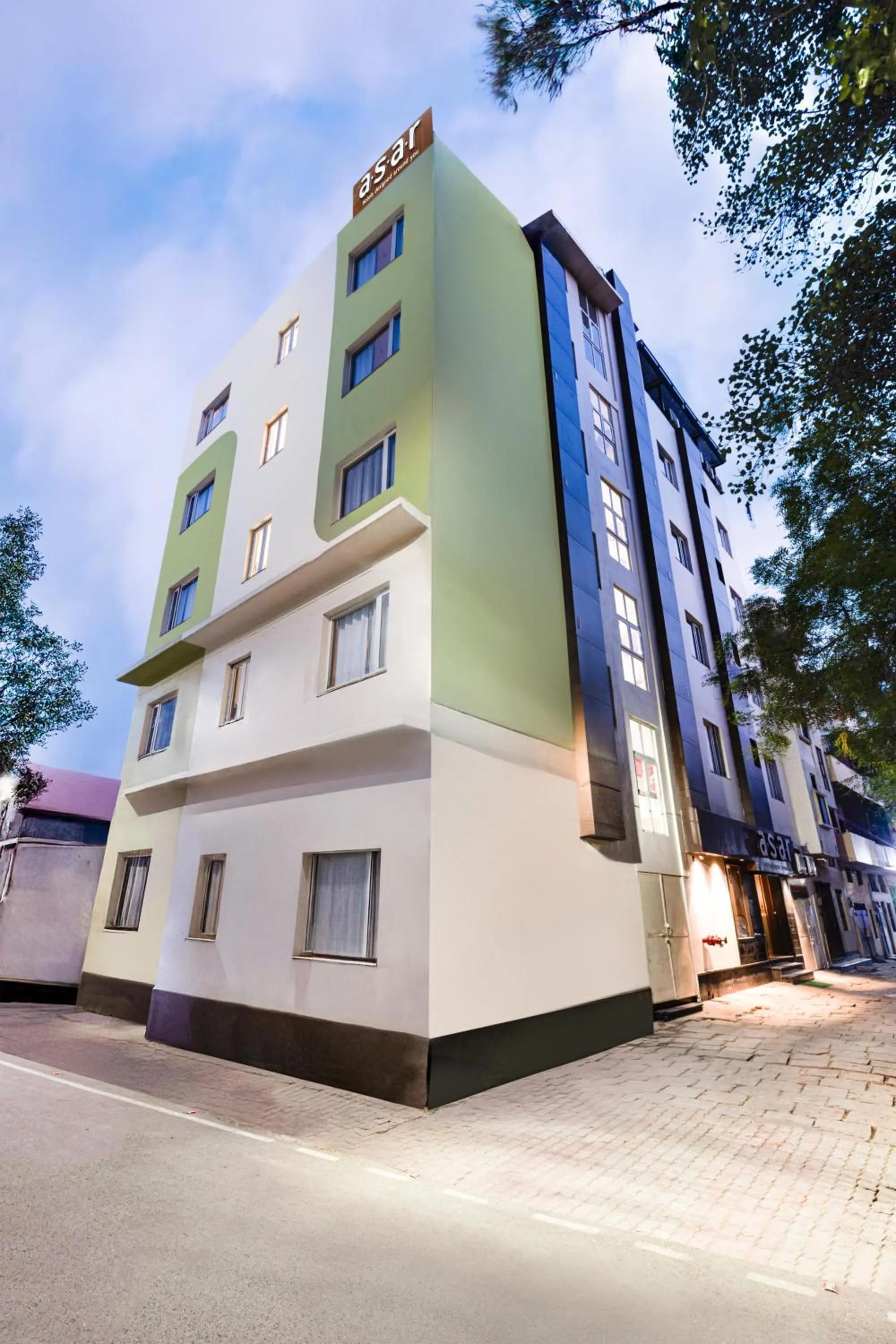 Property building in asar hotel Varanasi