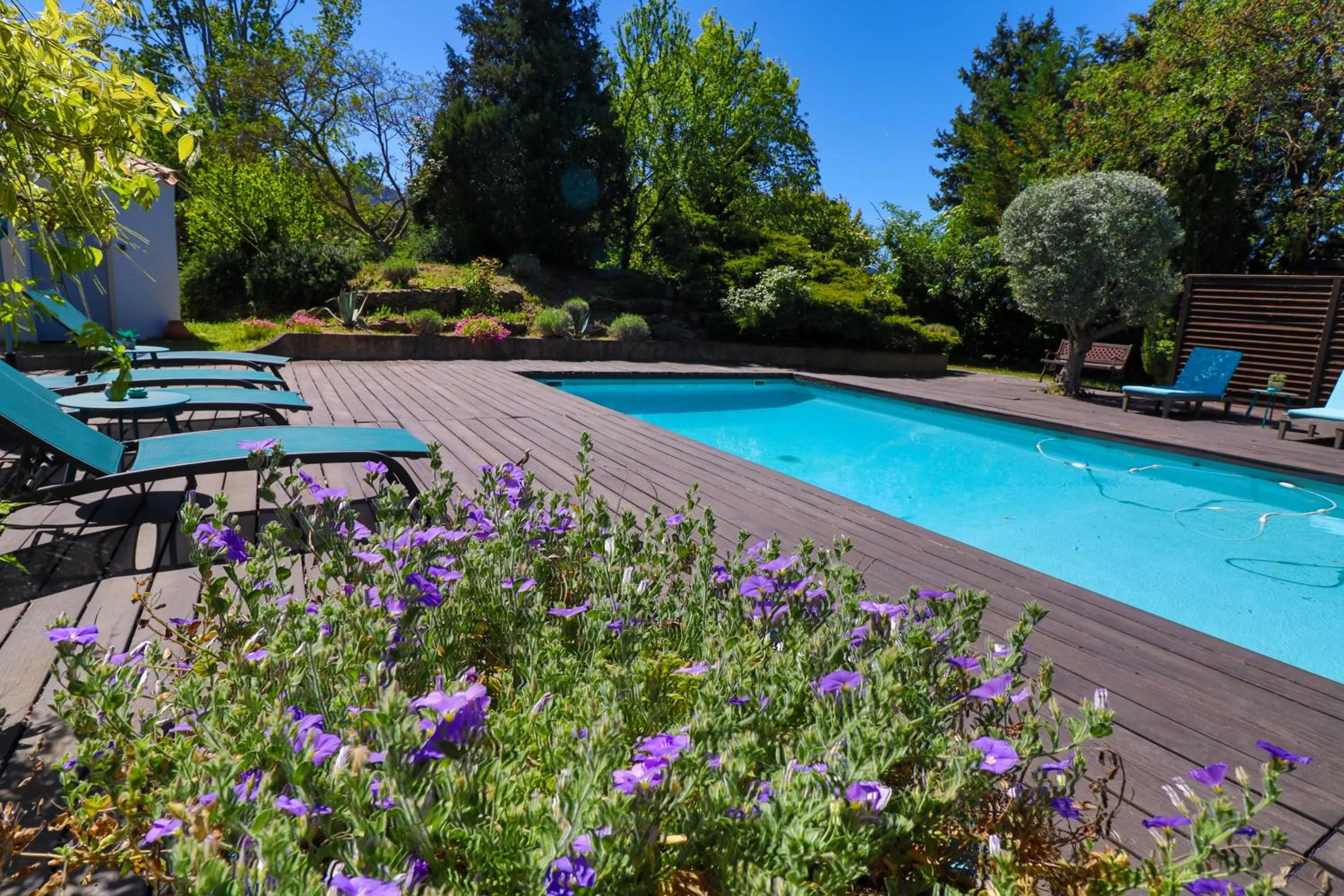 Garden in Le Mas de Bertagne