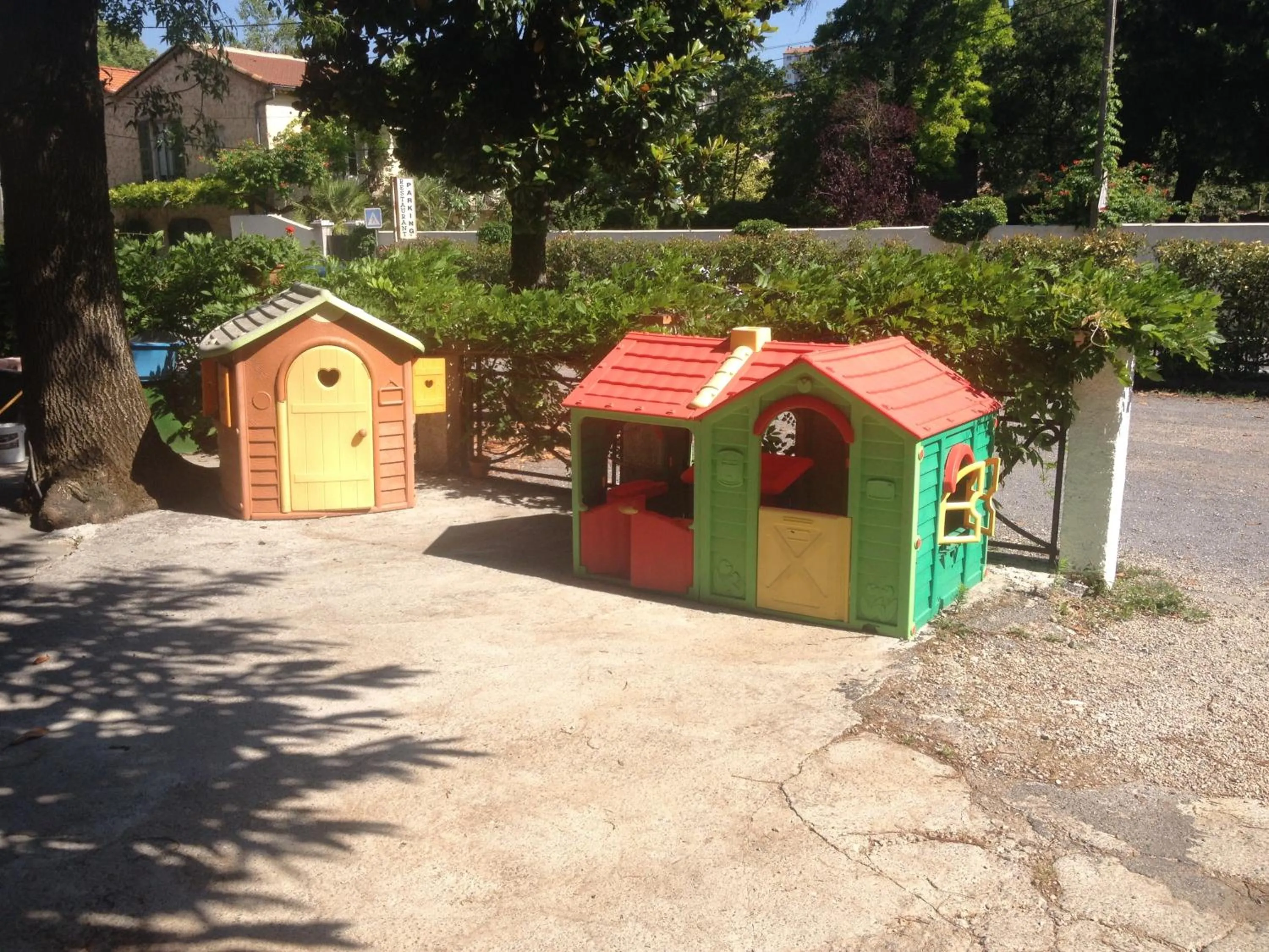 Children play ground in Hostellerie du loup