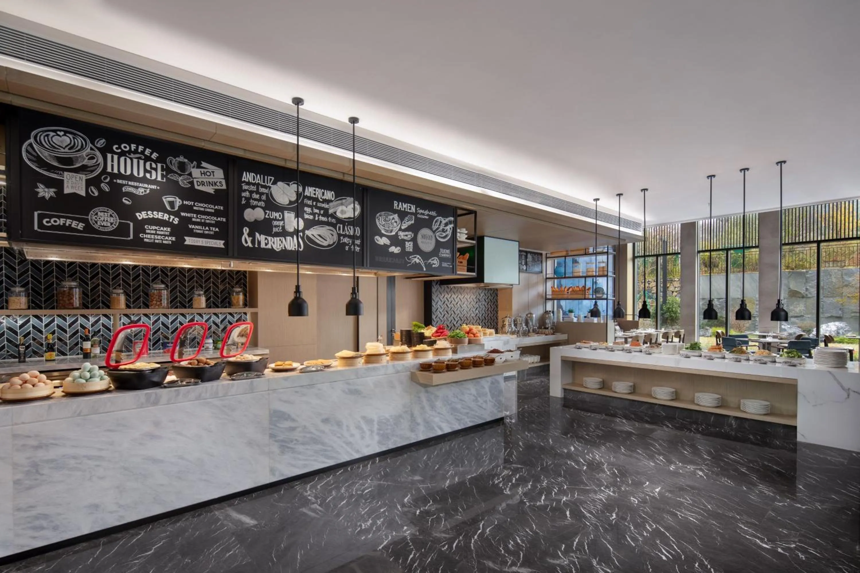 Restaurant/places to eat in Fairfield by Marriott Bijie