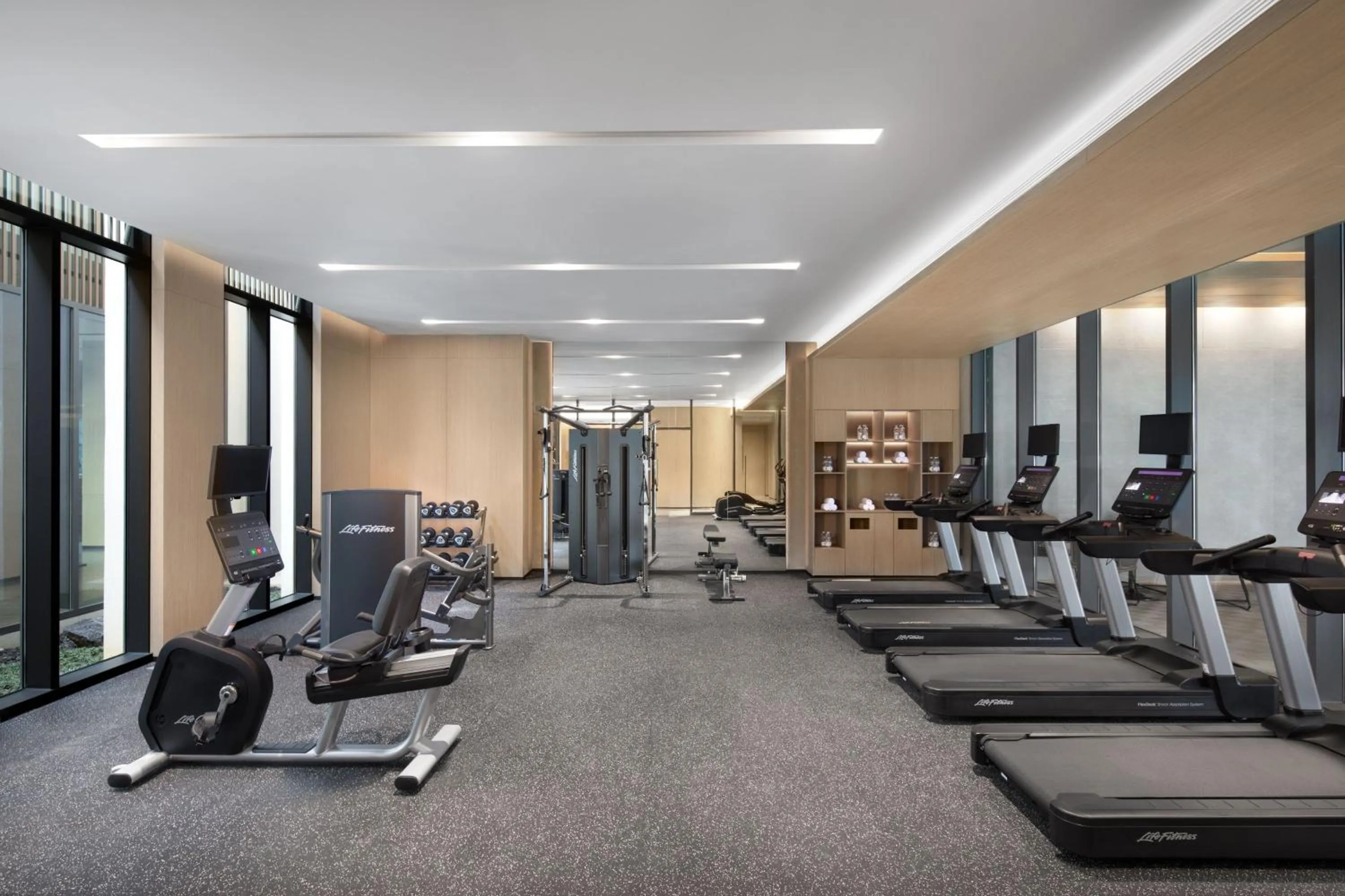 Fitness centre/facilities in Fairfield by Marriott Bijie