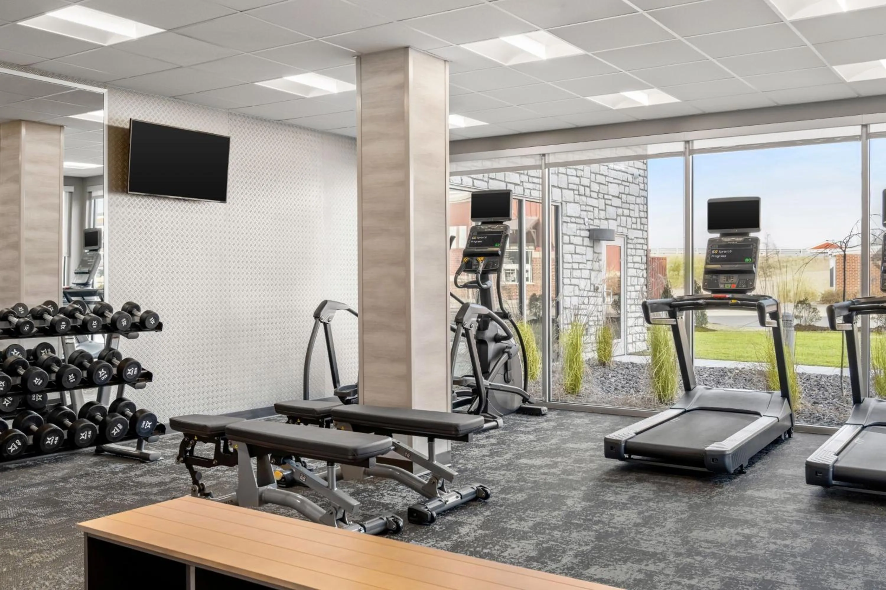 Fitness centre/facilities in Fairfield by Marriott Inn & Suites Cape Girardeau