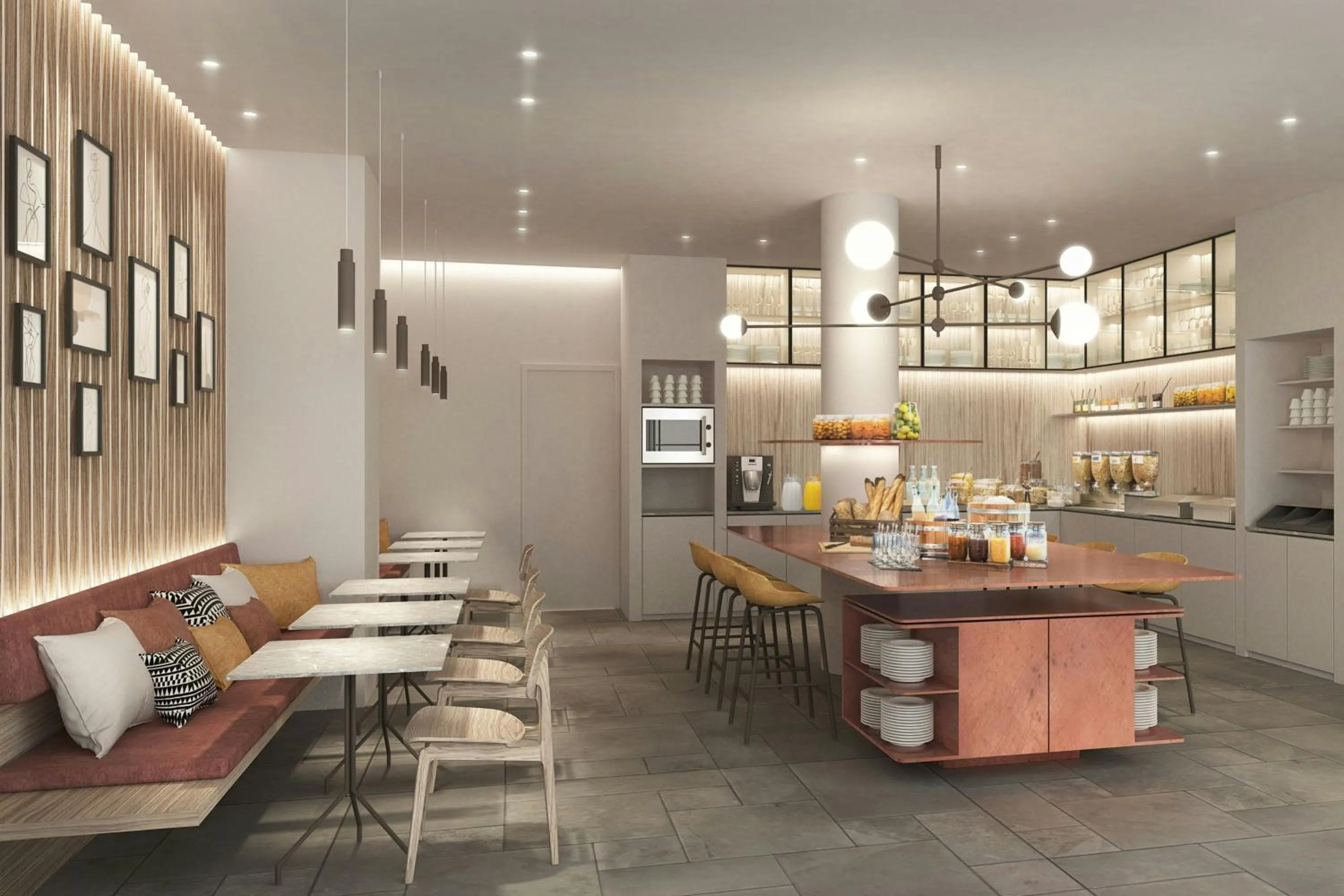 Breakfast in Residence Inn by Marriott Copenhagen Nordhavn