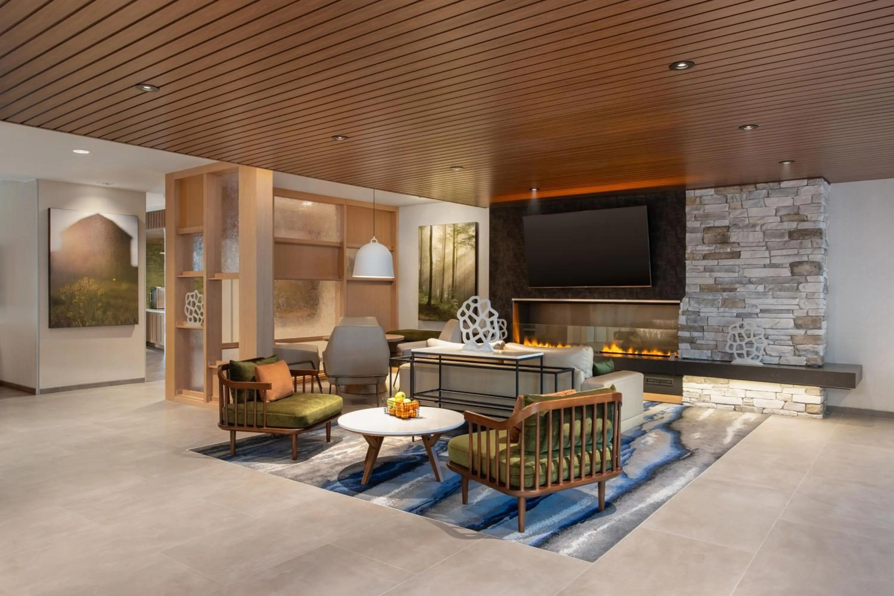 Lobby or reception in Fairfield by Marriott Inn & Suites Indianapolis Plainfield