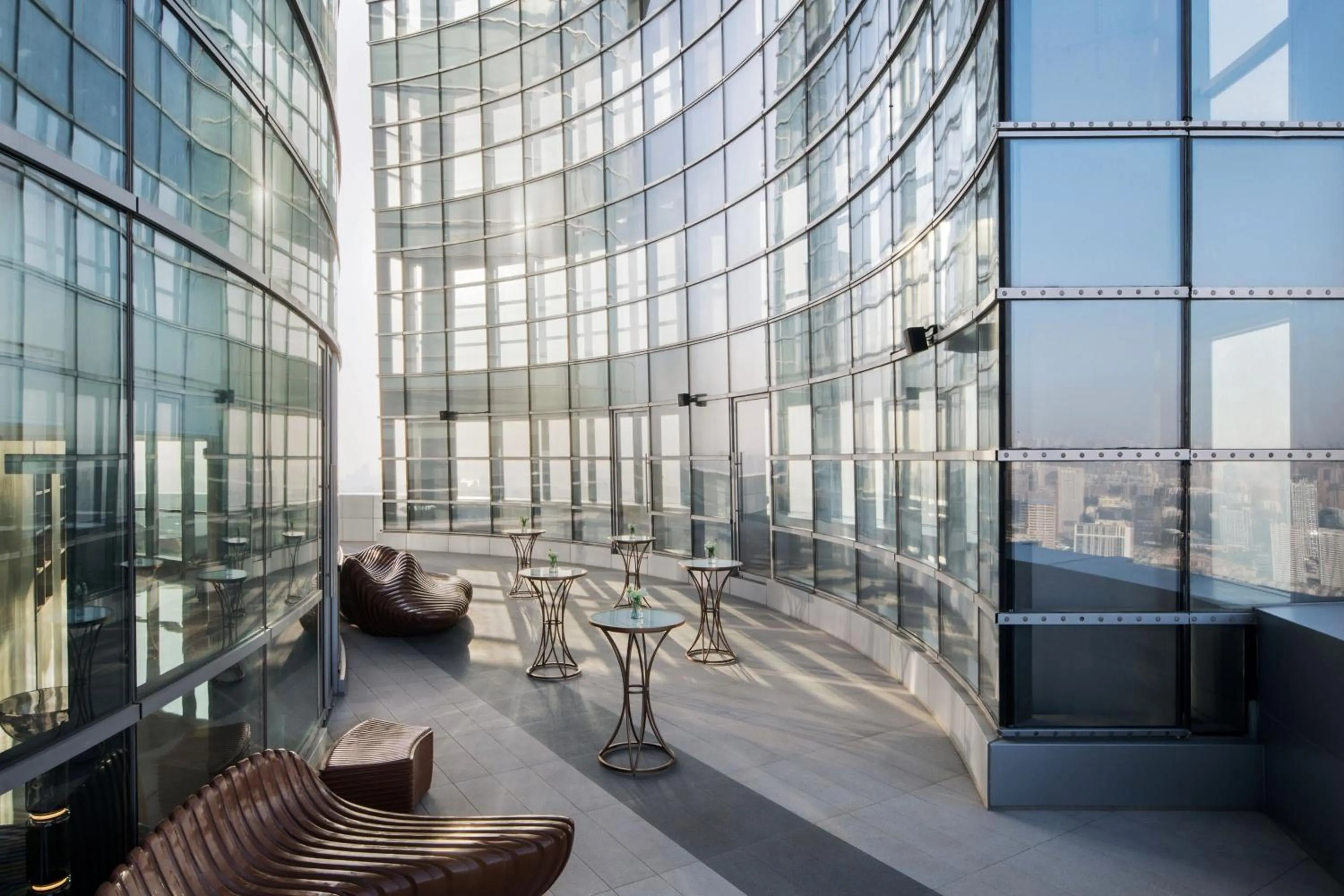 Lounge or bar in Wuhan Marriott Hotel Wuchang