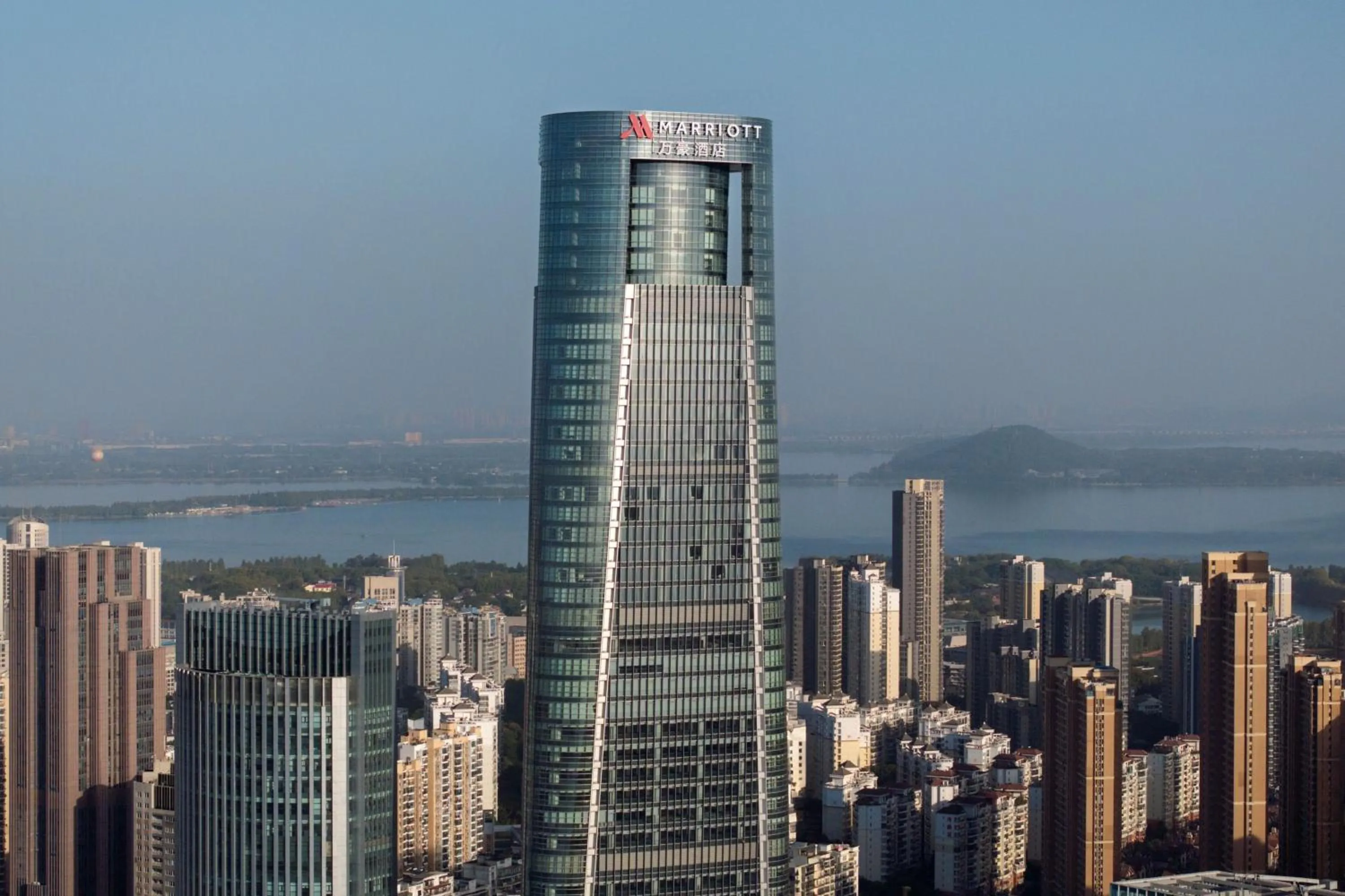 Property building in Wuhan Marriott Hotel Wuchang