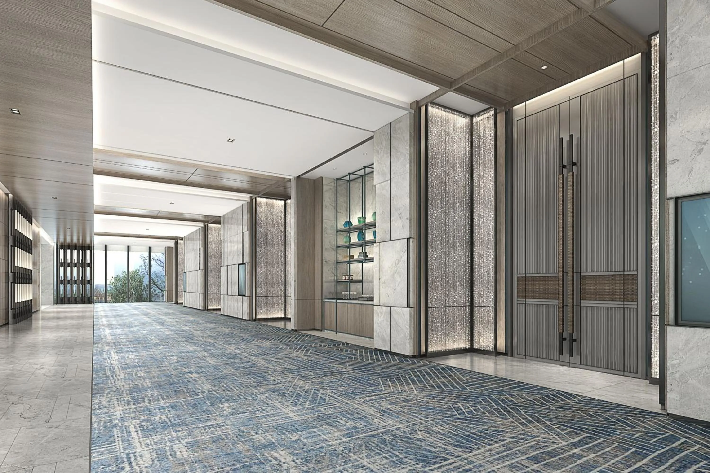 Meeting/conference room in Wuhan Marriott Hotel Wuchang