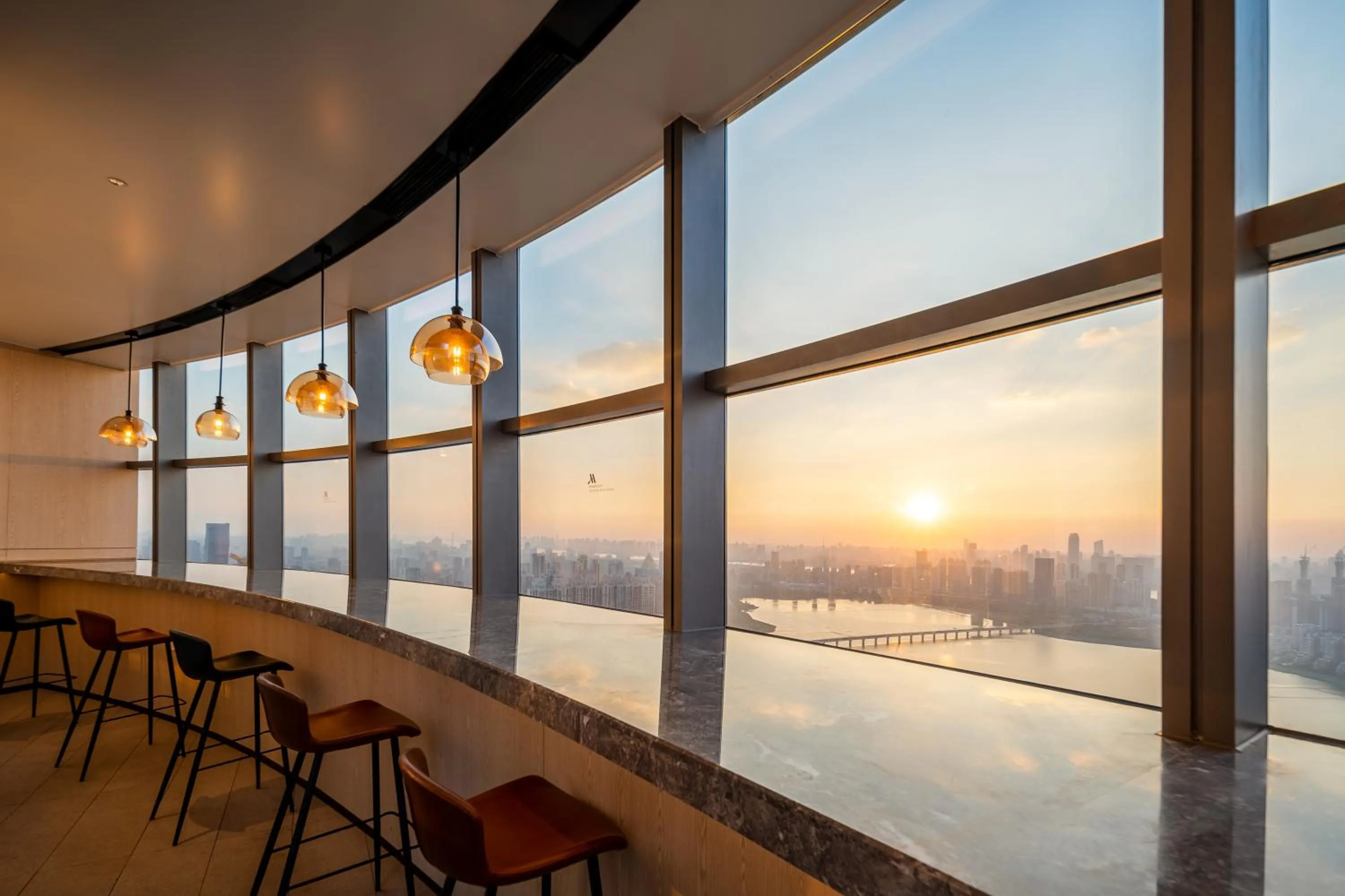 Property building in Wuhan Marriott Hotel Wuchang